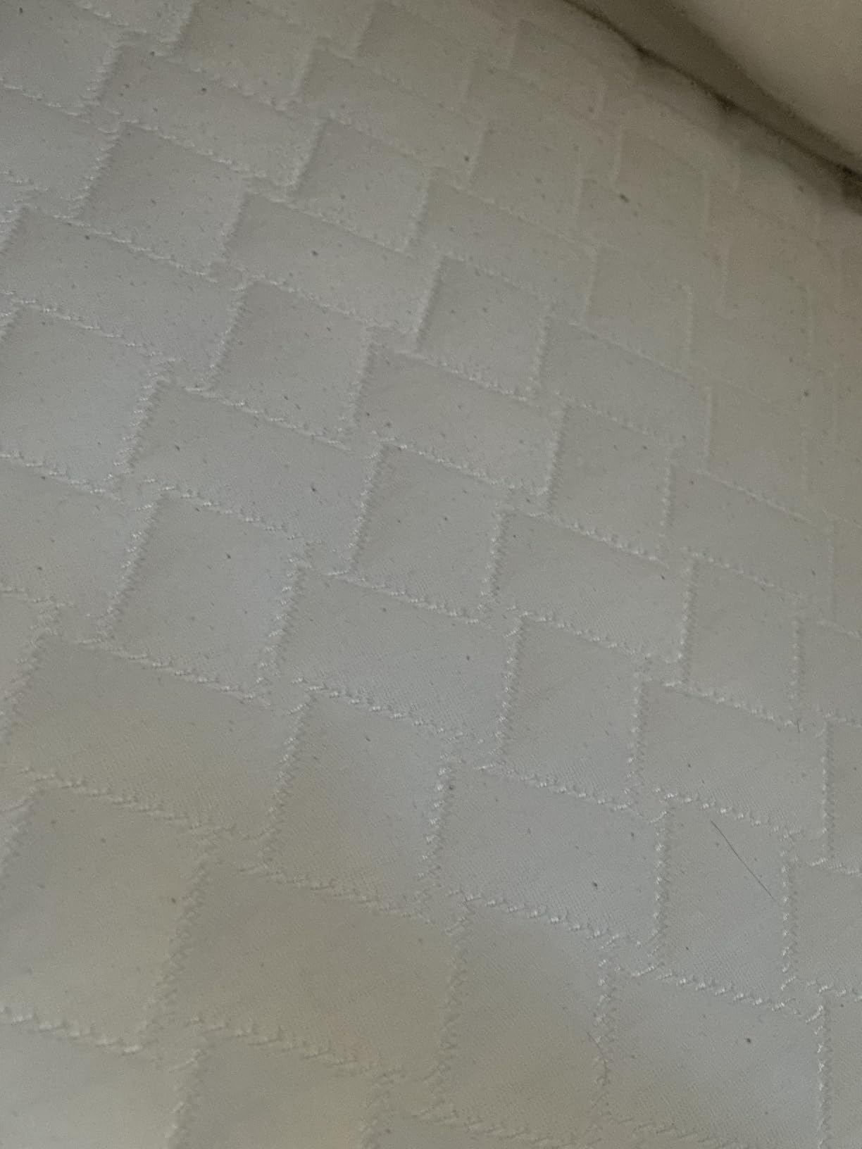 Premium Waterproof Mattress Protector Queen Size, Breathable Bed Cover 3D Air Fabric Cooling Mattress Pad Cover Smooth Soft Noiseless Washable, 8''-21'' Deep Pocket (White) customer photo 1