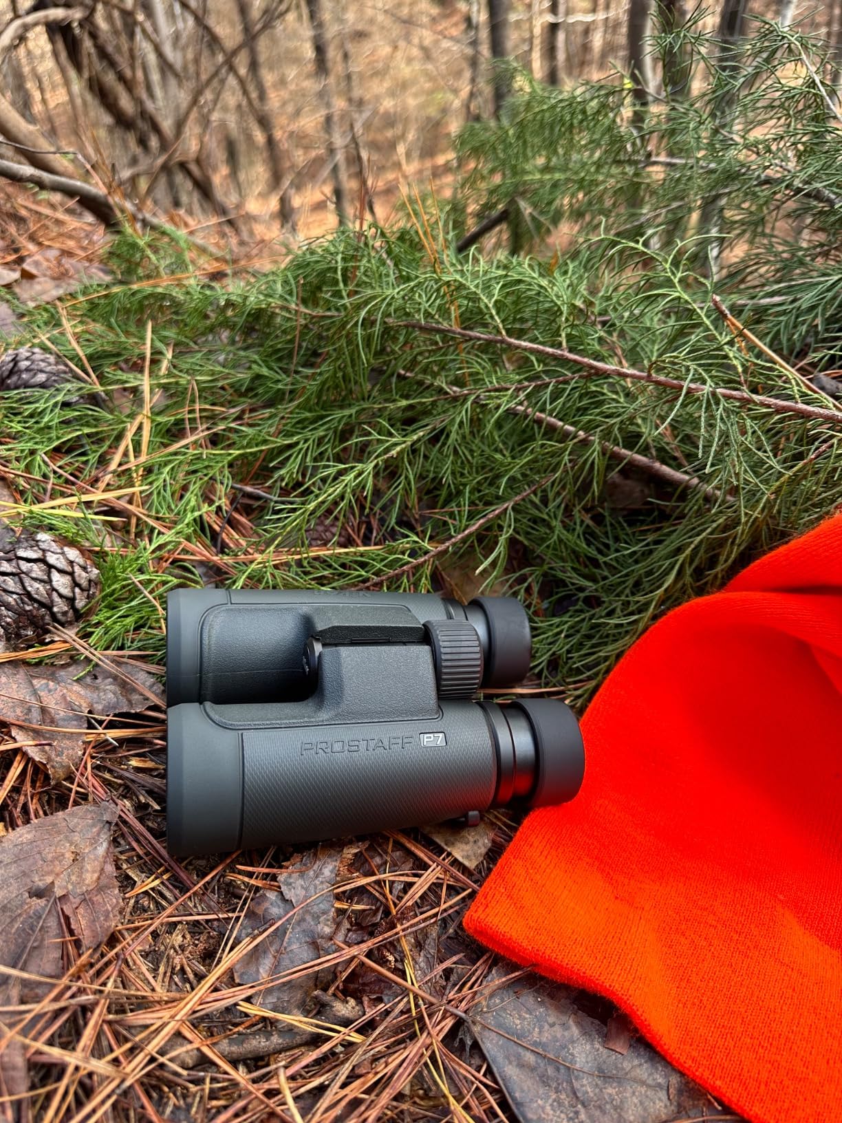 NIKON PROSTAFF P7 10x42mm Binoculars - High-Magnification Wide FOV Waterproof Fogproof Binocular with Multilayer-Coated Clear Lens, Locking Diopter customer photo 1