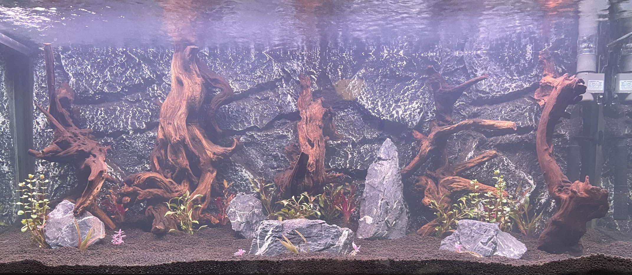 Tfwadmx Rock Terrarium Background 3D Reptile Tank Background Board Amphibian Stereo Backdrop Wall Snake Habitat Decor for Lizard Bearded Dragon Gecko Spider Chameleon Turtle Fish (Small Dragon Stone) customer photo 1
