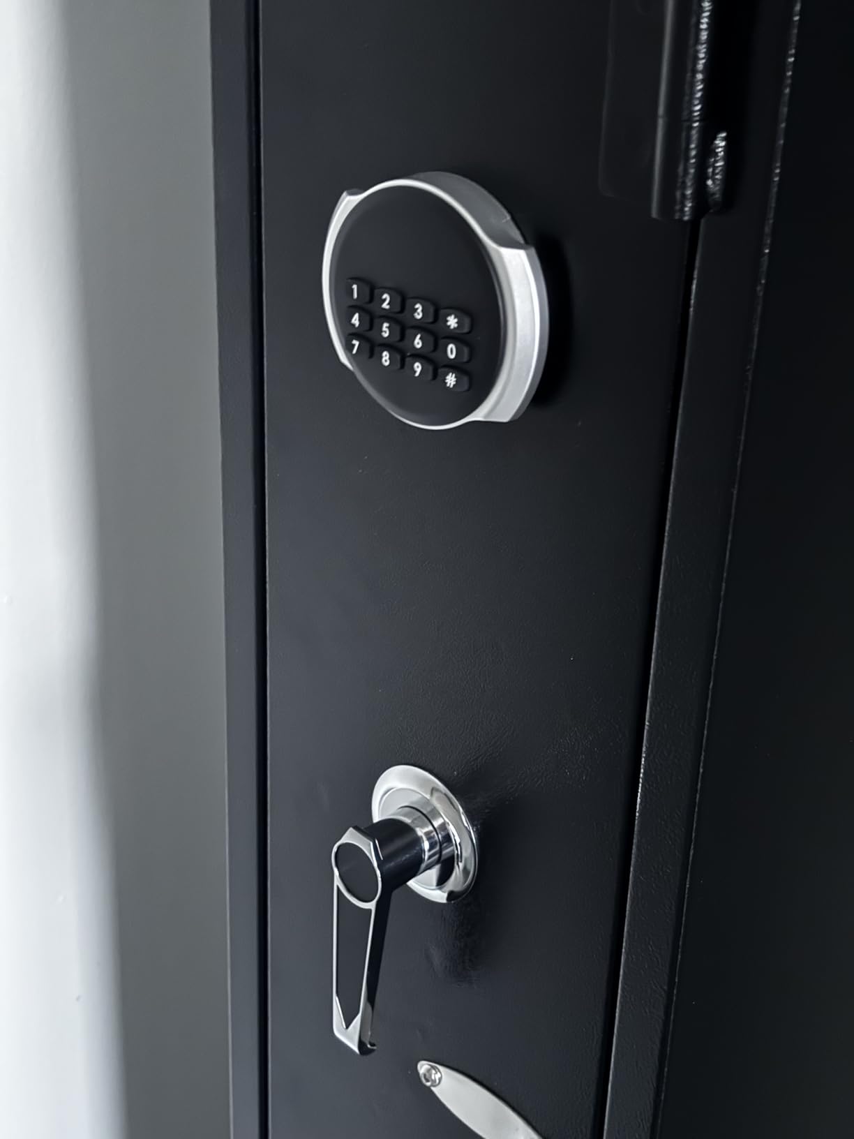 KAER 2-3 Gun Safe, Rifle Safe, Gun Safe for Rifles and Pistols, Gun Cabinet for Shotguns, Long Gun Cabinet for Shotguns with Removable Storage Shelf, LED Light, Quick Access Rifle Safes, Adjustable Shelves customer photo 2