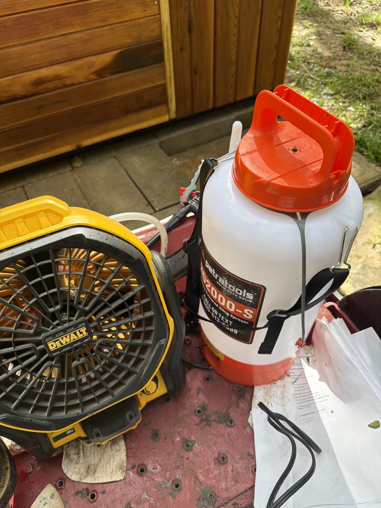 PetraTools Battery Powered Sprayer 2 Gallon - HD2000-S - Heavy Duty Electric Sprayer for Lawn and Garden Weed/Pest Control customer photo 1