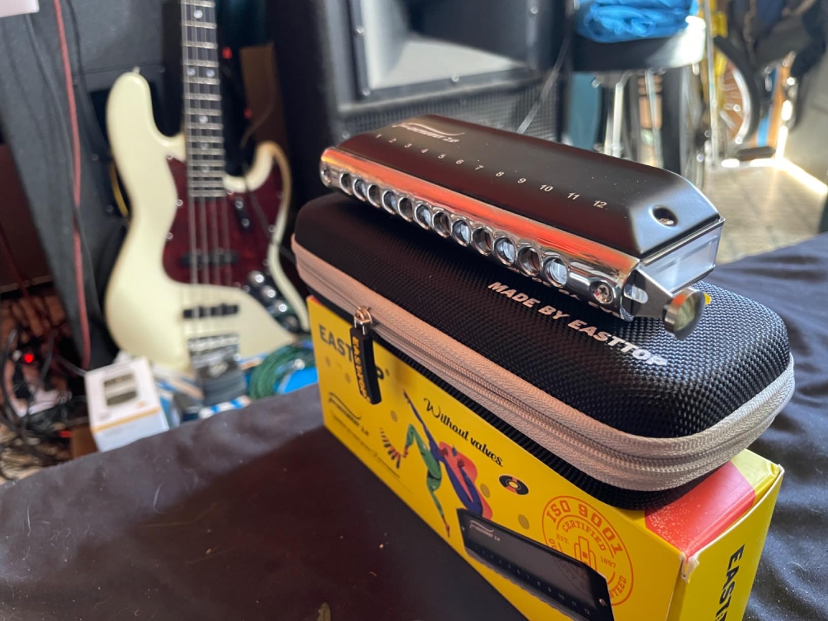 EAST TOP FORERUNNER 2.0 without valves Chromatic Harmonica 12-Hole 48 Tones C Key Chromatic Mouth Organ Harmonica for Adults,Beginners and Students As Gift customer photo 2