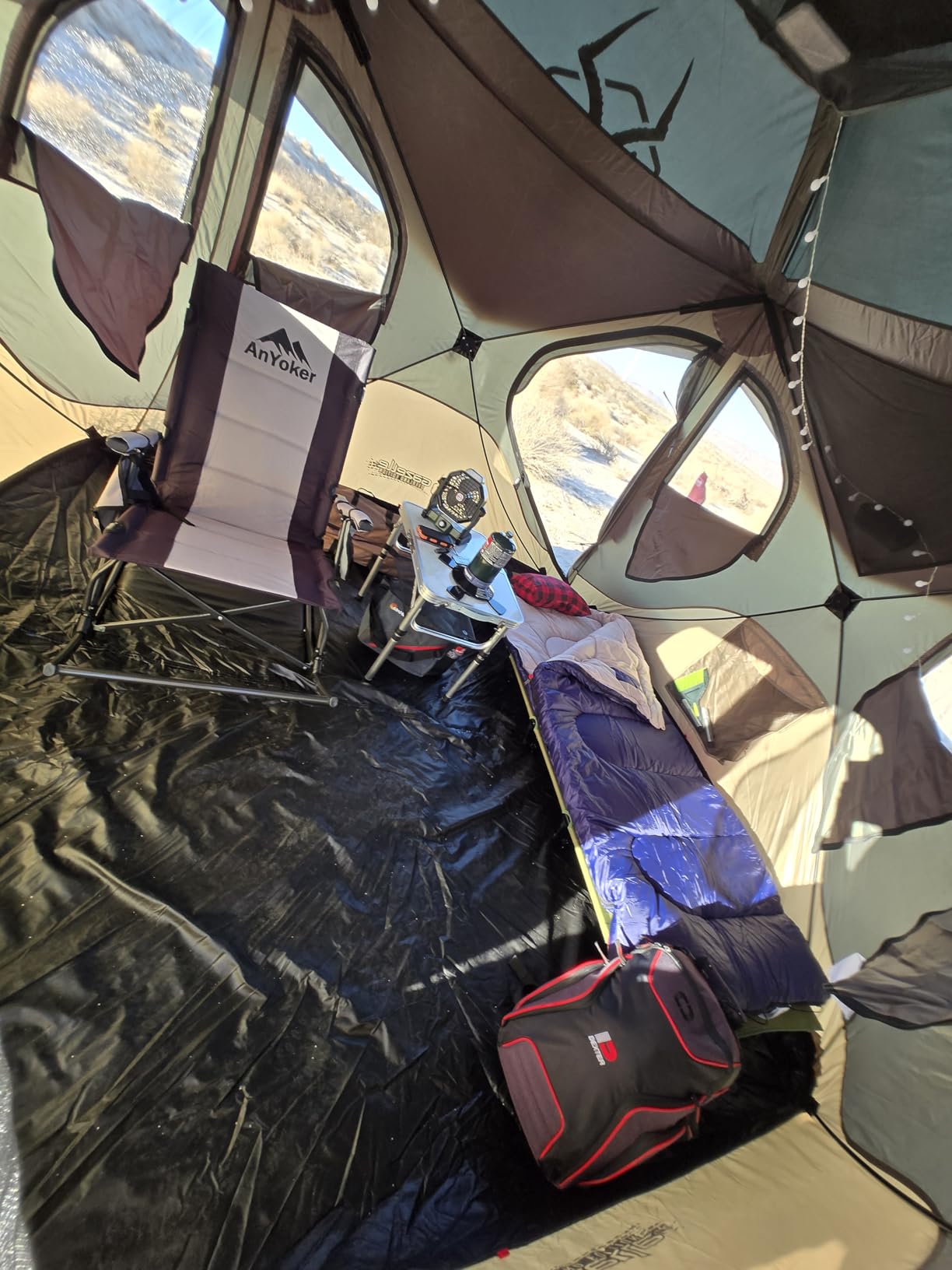 Gazelle T4 Overland Edition Pop-Up Portable Camping Hub Tent, Easy Instant Set Up in 90 Seconds, 4-Person customer photo 1