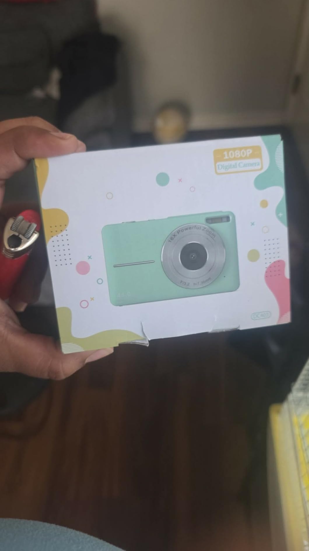 Digital Camera, FHD 1080P Digital Point and Shoot Camera with 16X Zoom Anti Shake, 32GB Card, Compact Small Camera for Boys Girls Kids customer photo 1