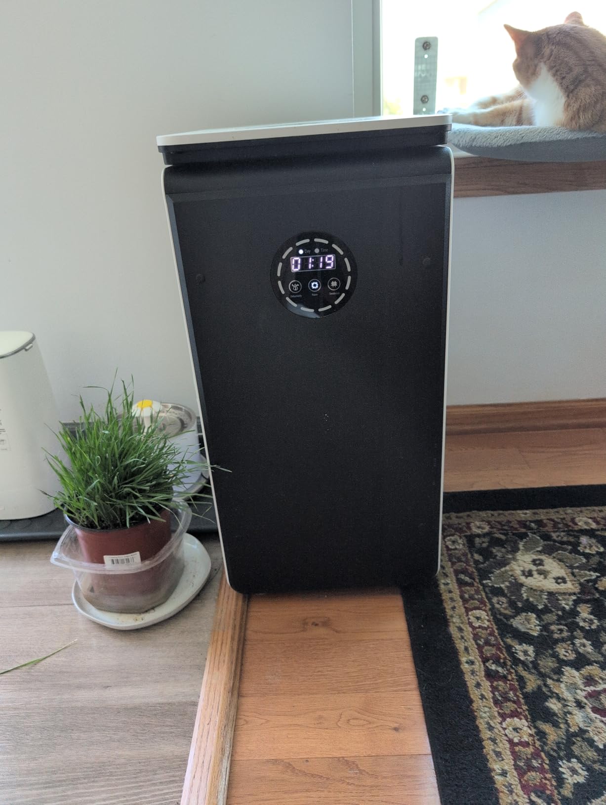 GEME Smart 19L Electric Composter for Kitchen, Filter No Need to Change, Real Compost, Not Dehydration Tec, Add Waste Anytime Bio Compost Machine, Electric Compost Bin Indoor Odorless Quiet customer photo 1