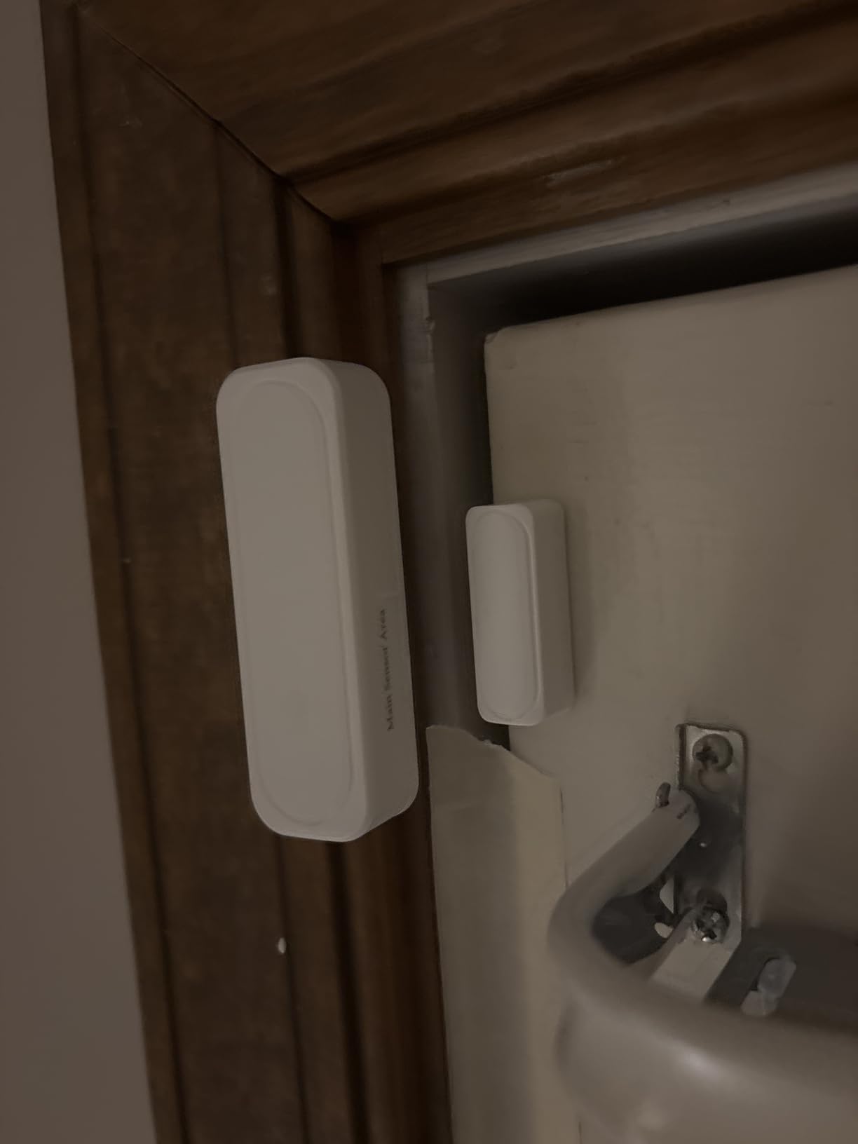 Door Chime, Satisure Wireless Door Open Contact Sensor Alarm Chime with 600 FT Range 58 Chimes 5 Volume Levels LED Indicators, Door Ringer Alert for Business/Store/Home/Office When Entering customer photo 1