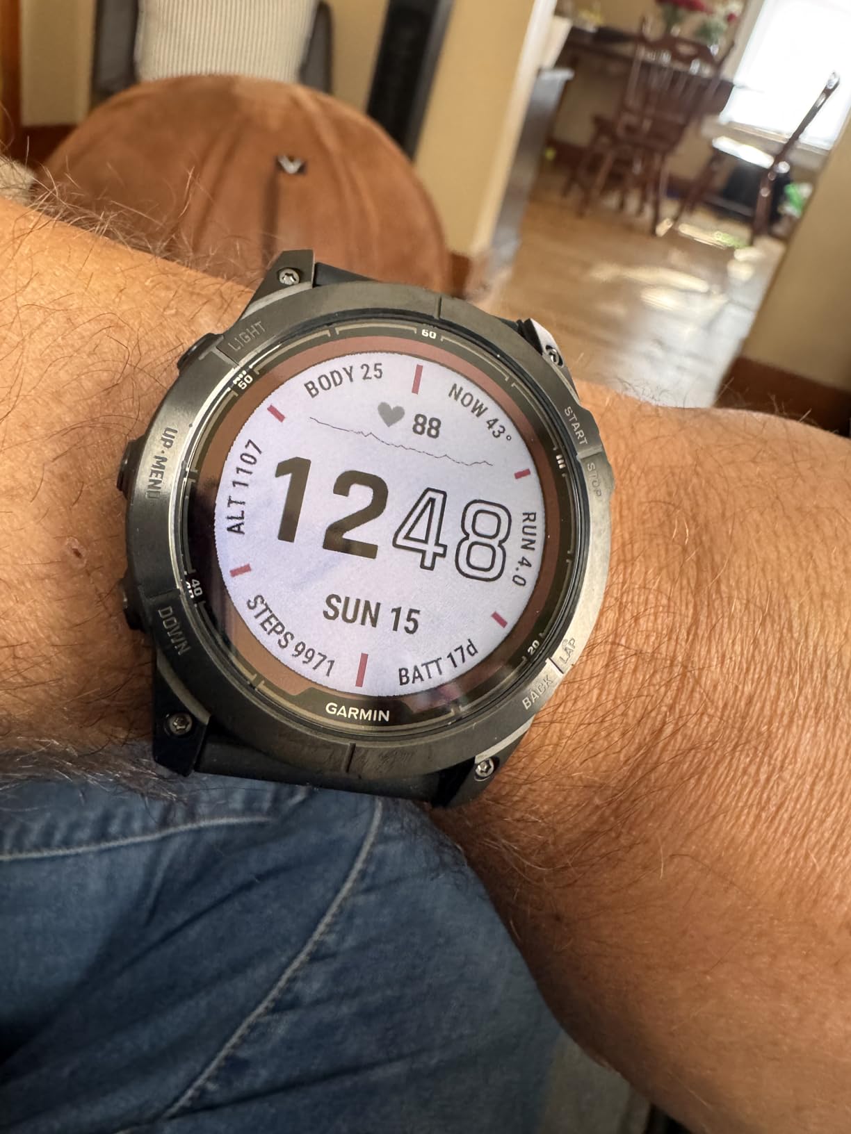 fēnix 7X Pro Sapphire Solar, Multisport GPS Smartwatch, Built-in Flashlight, Solar Charging Capability, Black customer photo 2