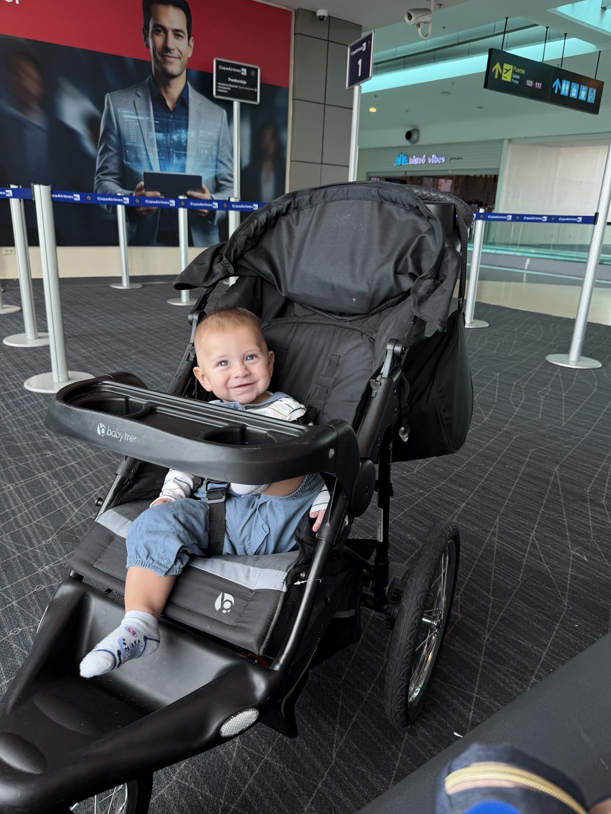 Baby Trend Expedition Jogger, Dash Black customer photo 1