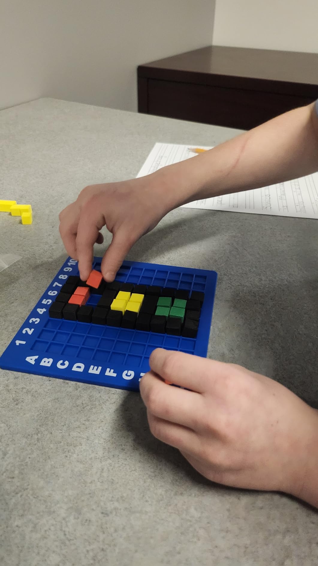 Learning Resources STEM Explorers Pixel Art Challenge - Science Kits & STEM Activities for Kids, Pattern Blocks, Fine Motor Skills, Math Manipulatives, Sorting and Counting, Gifts for Boys and Girls customer photo 2