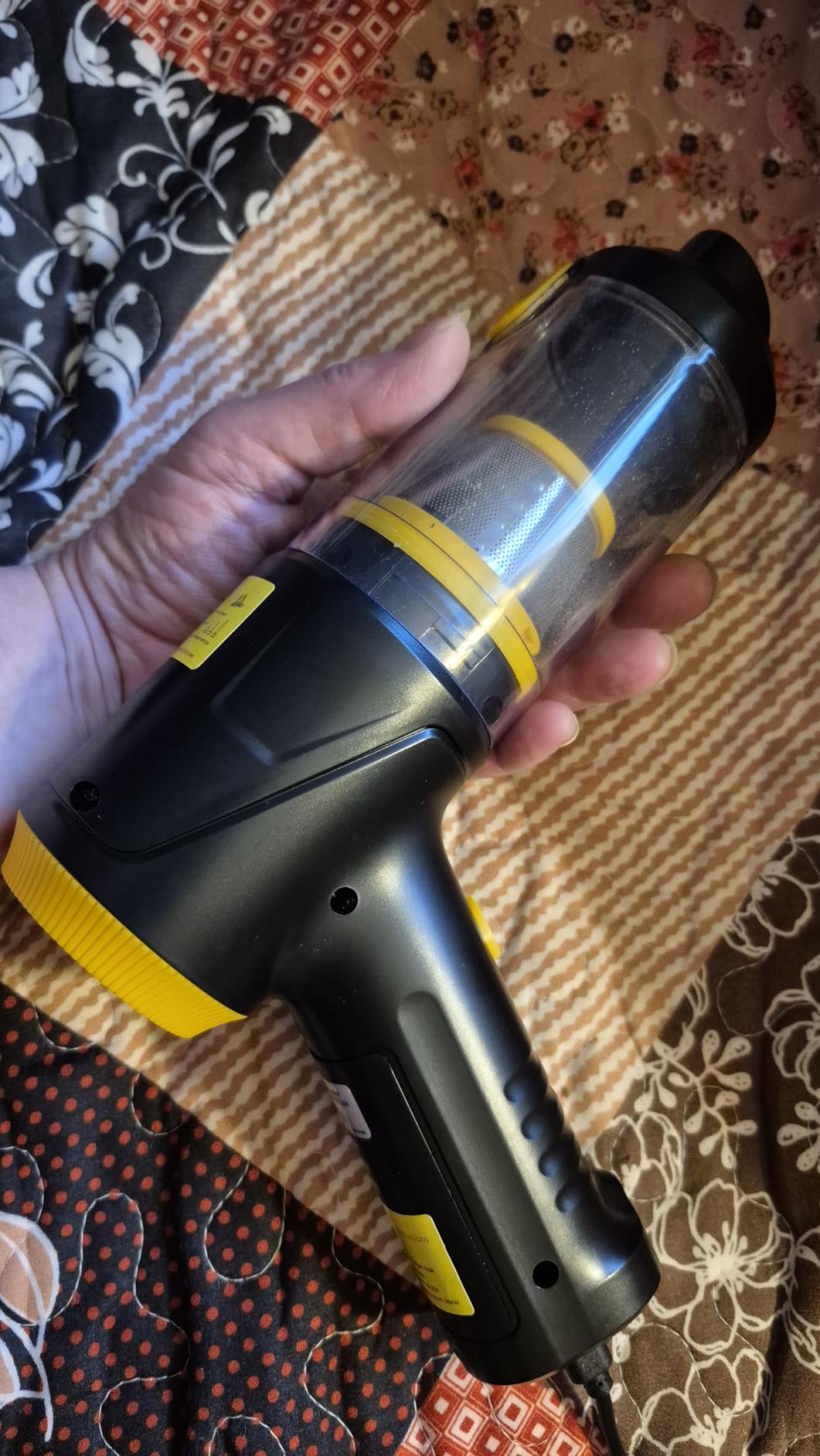 Handheld Vacuum Cleaner 26000Pa Suction with Brushless Motor, 4-in-1 Portable Mini Car Vacuum with 3 Suction Modes, Cordless Vacuum with LED Light, Type-C Charge for Car, Office Desk, Keyboards customer photo 2