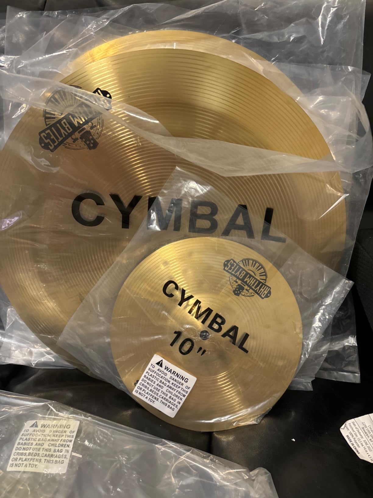 Rhythm Bytes Cymbal Set - New Sultans Series | Complete 7-pcs Cymbal Pack - 14