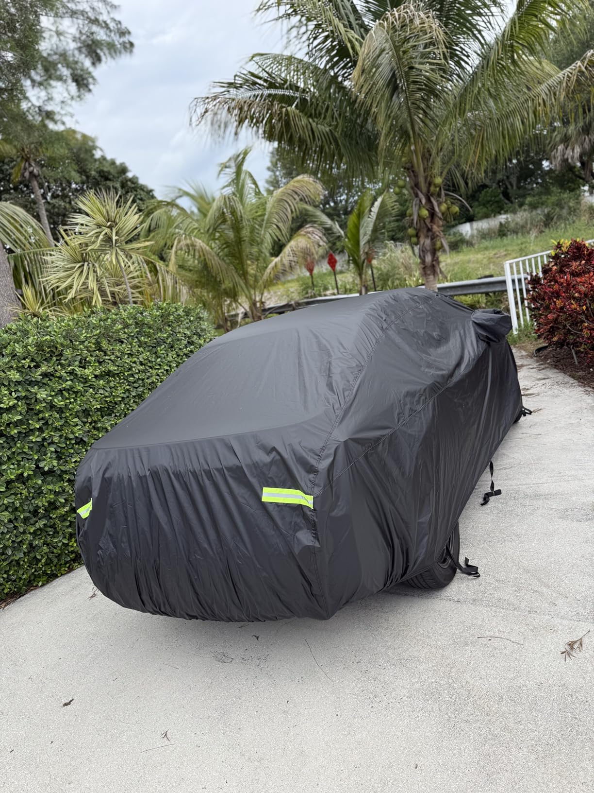 Car Cover Custom Fit for Toyota Corolla 2000-2025, Honda Civic 1991-2025, Waterproof All Weather Full Exterior Cover Rain Sun Protector Car Cover with Door Zipper customer photo 1