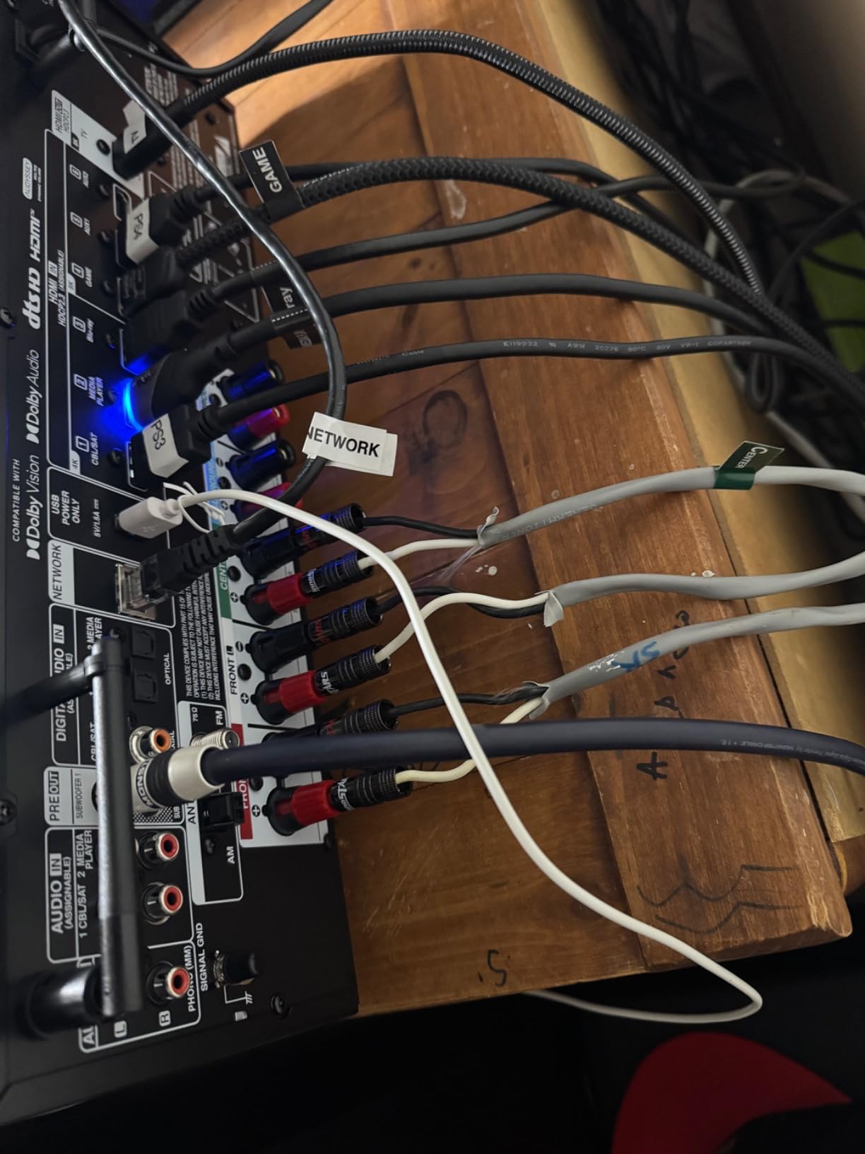 Denon AVR-S670H 5.2 Ch Home Theater Receiver, 8K UHD HDMI Receiver (75W x 5), Streaming via Built-in HEOS Bluetooth & Wi-Fi, Dolby TrueHD customer photo 1