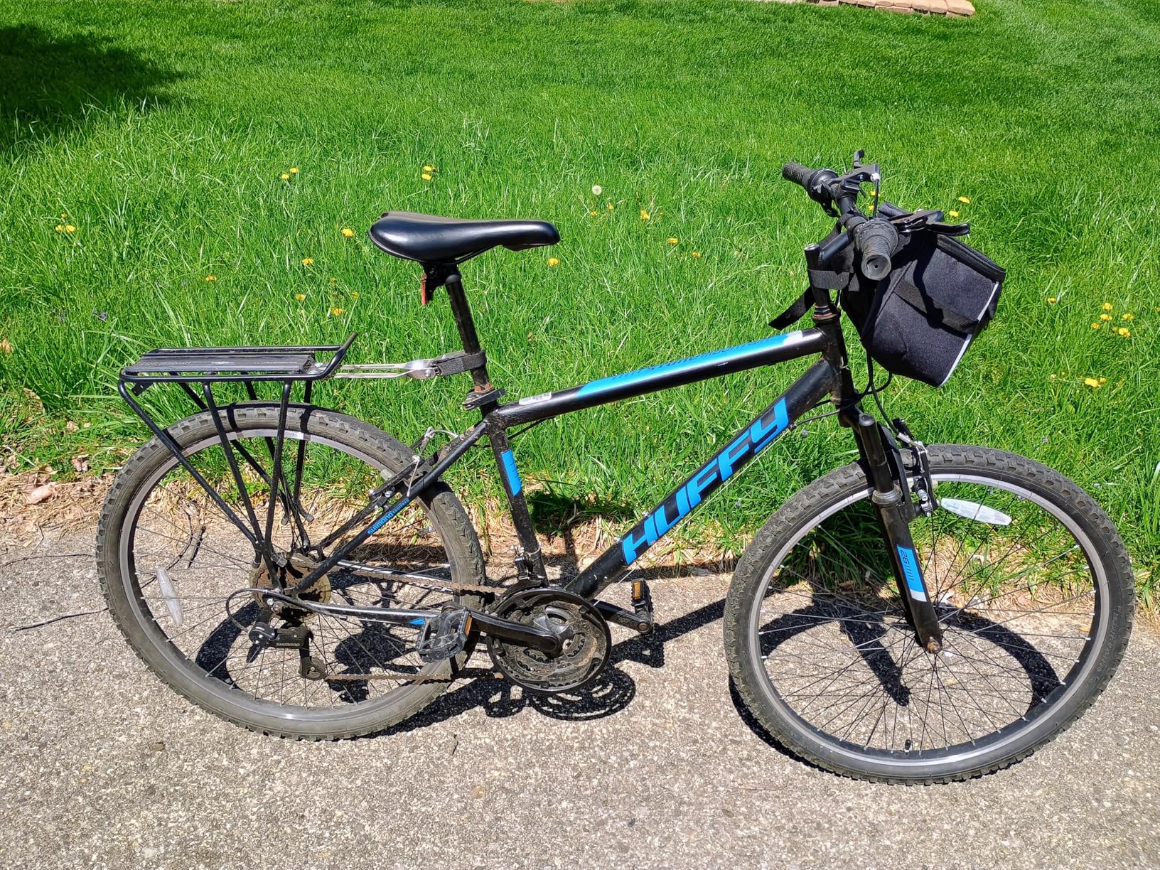 Huffy Stone Mountain Bike for Men and Women, 20-26 inch, 6 or 21-Speed, Front or Dual Suspension, Multiple Colors, Shimano Equipped customer photo 2