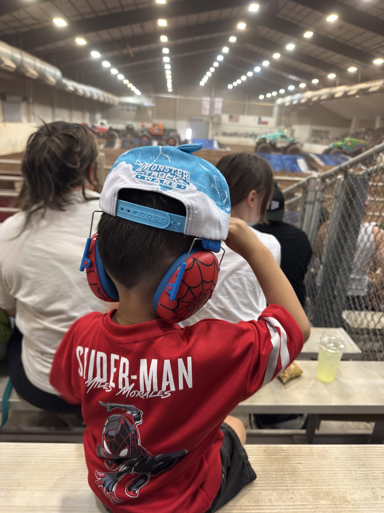 ProCase Kids Noise Cancelling Headphones, Kids Ear Protection Monster Jam Truck, Fireworks Hearing Protection Noise Reduction, Noise Canceling Earmuffs for Sensory Autism Toddler Children -Red customer photo 1