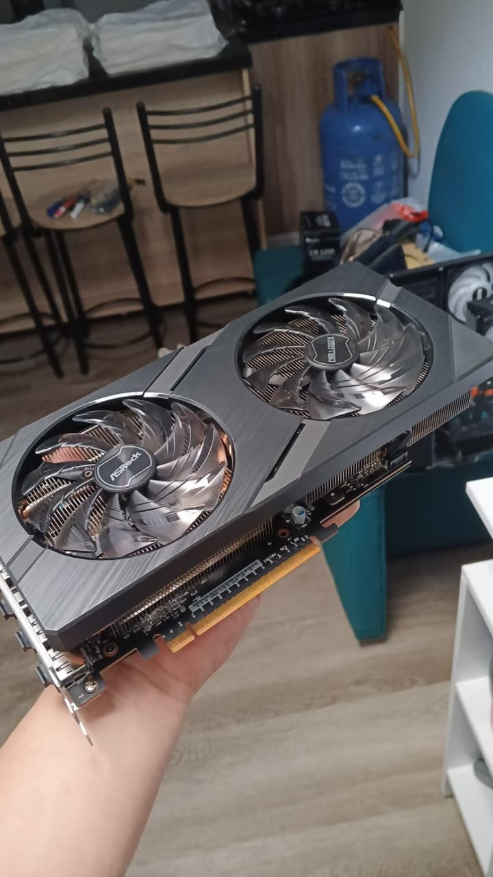 Intel Arc A580 Challenger 8GB OC Graphics Card, Intel Xe HPG Architecture, 8GB GDDR6, PCIe 4.0, Dual Fans, 0dB Silent Cooling, DisplayPort 2.0 customer photo 1