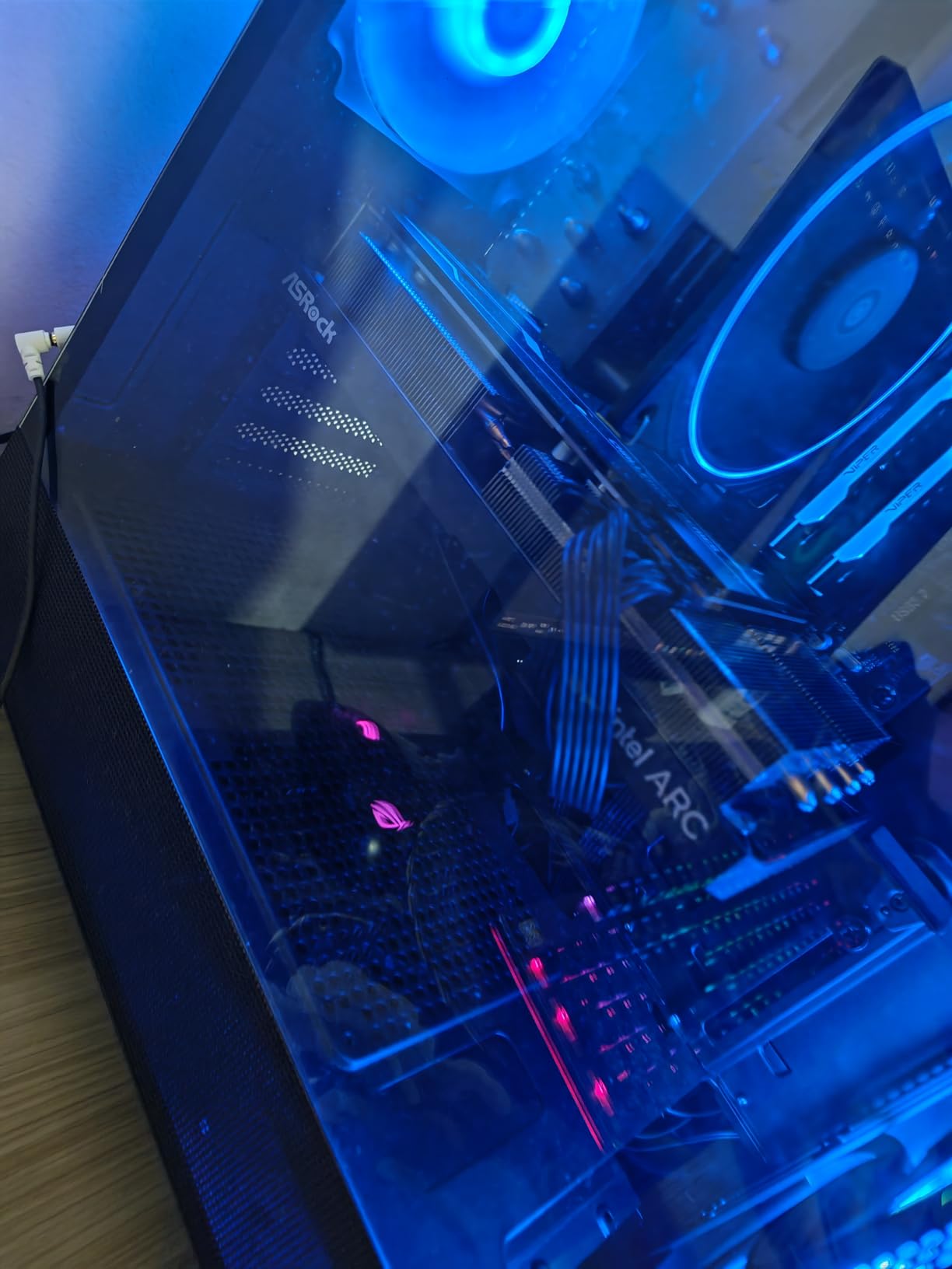 Intel Arc A580 Challenger 8GB OC Graphics Card, Intel Xe HPG Architecture, 8GB GDDR6, PCIe 4.0, Dual Fans, 0dB Silent Cooling, DisplayPort 2.0 customer photo 2