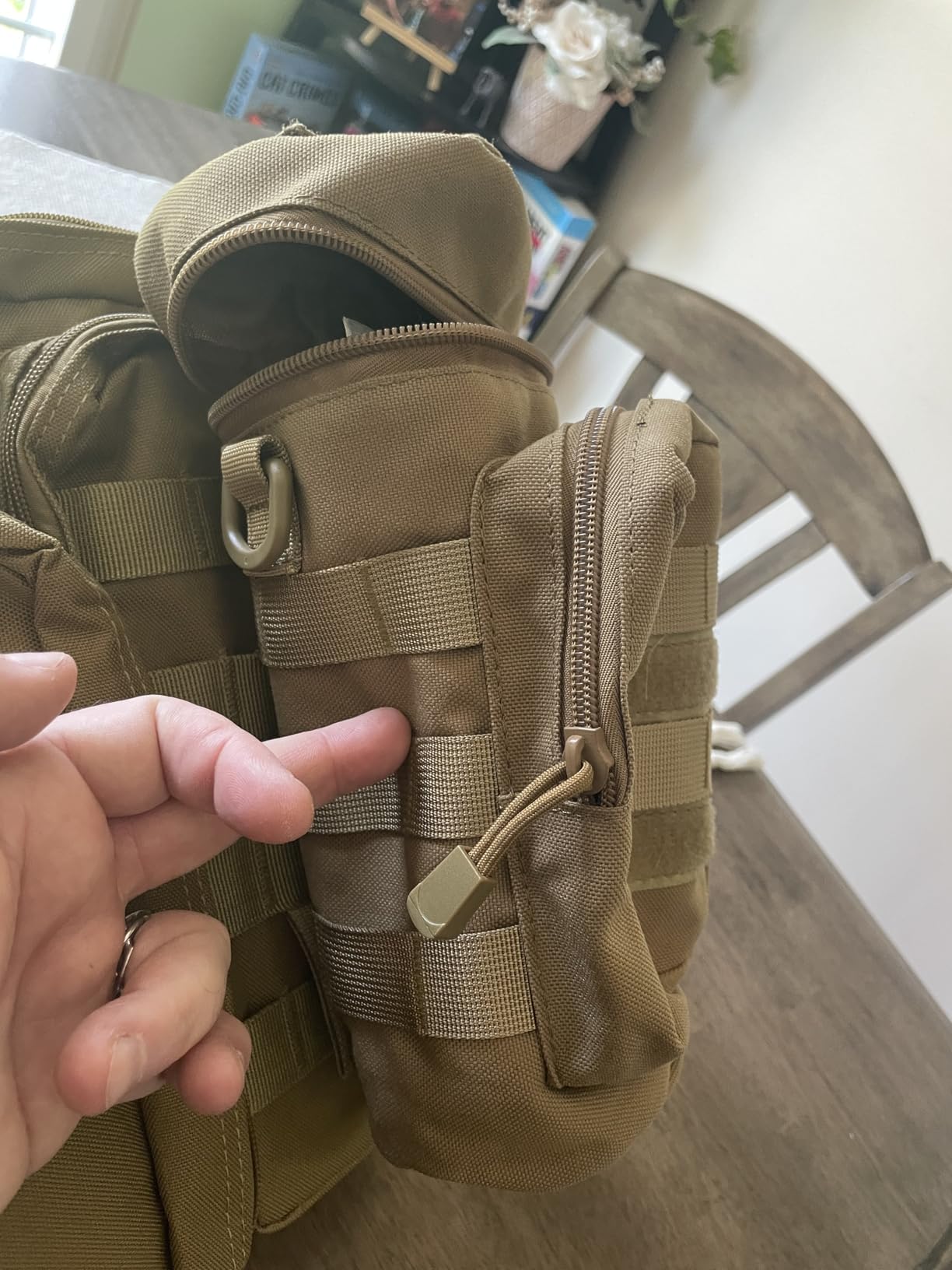 CVLIFE Soft Rifle Case Double Long Gun Bag, with Lockable Zipper and Backpack Strap, Rifle Backpack Rifle Bag Gun Case for Outdoor Hunting Shooting Range customer photo 2