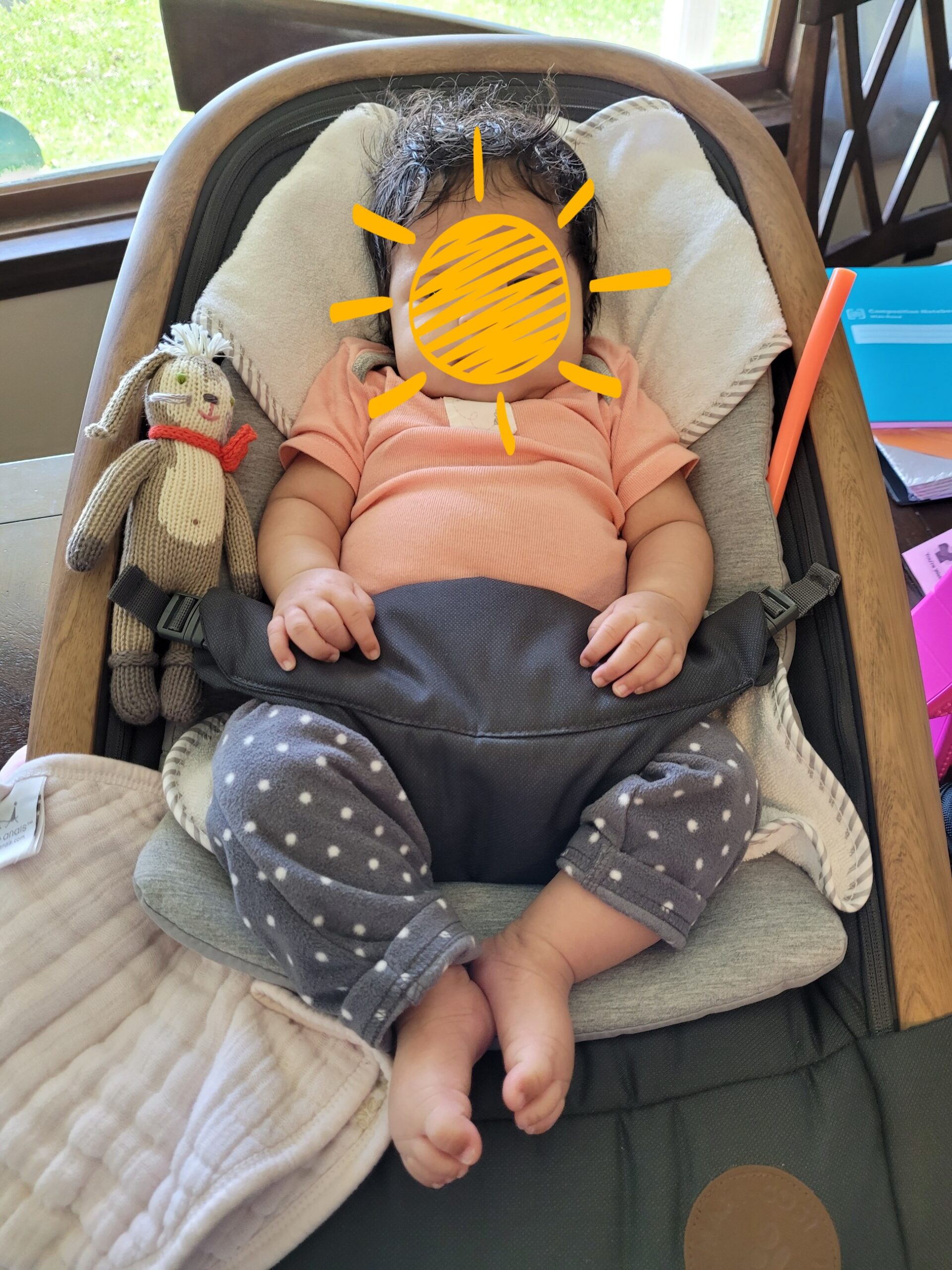 Maxi-Cosi Kori 2-in-1 Baby Bouncer Seat for Infants, Baby Rocker Chair, Portable Baby Bouncer customer photo 2