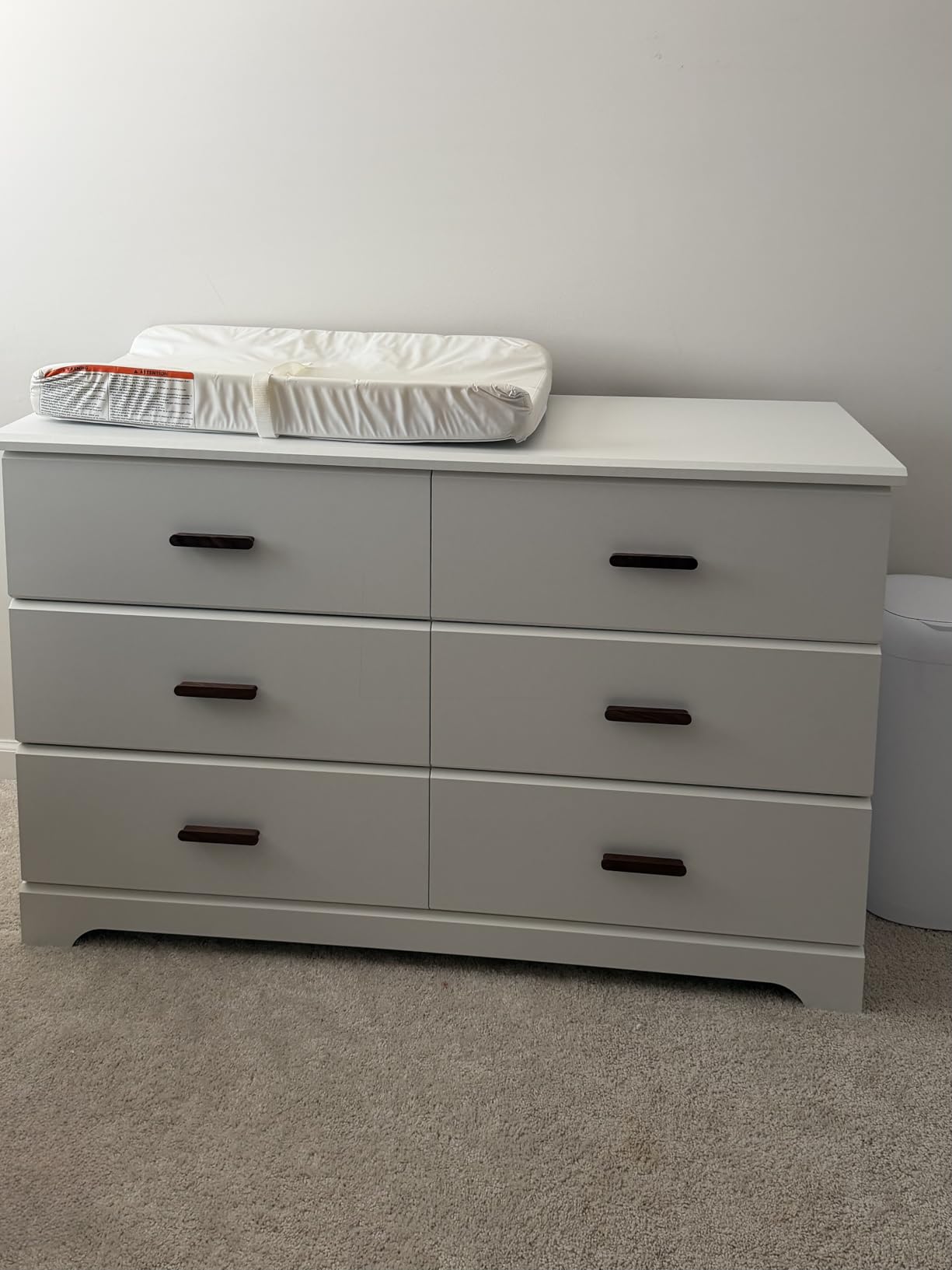 Storkcraft Brookside 6-Drawer Dresser (Driftwood) - GREENGUARD Gold Certified, Wood Dresser for Bedroom, Kids & Nursery Storage Chest, Safety Interlocking Drawers, Pre-Installed Tracks, Kids Chest customer photo 1