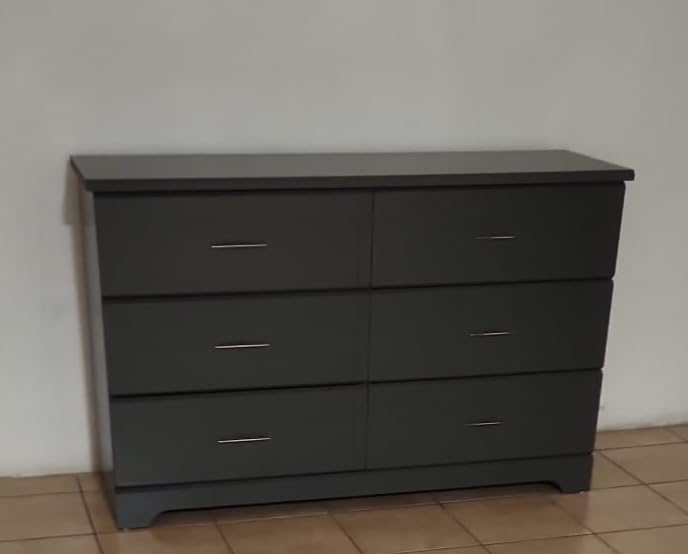 Storkcraft Brookside 6-Drawer Dresser (Driftwood) - GREENGUARD Gold Certified, Wood Dresser for Bedroom, Kids & Nursery Storage Chest, Safety Interlocking Drawers, Pre-Installed Tracks, Kids Chest customer photo 2