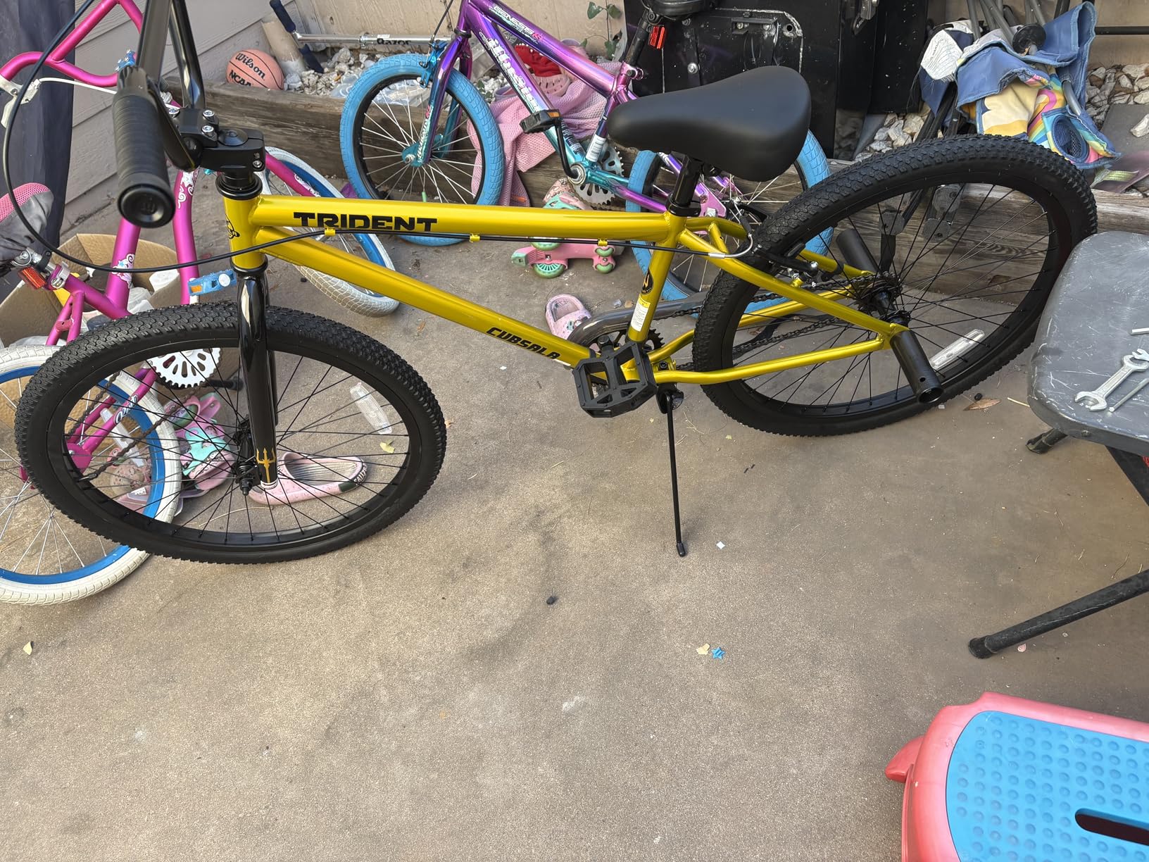 cubsala 20 24 26 Inch BMX Race Bike Trident Bicycles Beginner-Level to Advanced Riders with 2 Pegs customer photo 1
