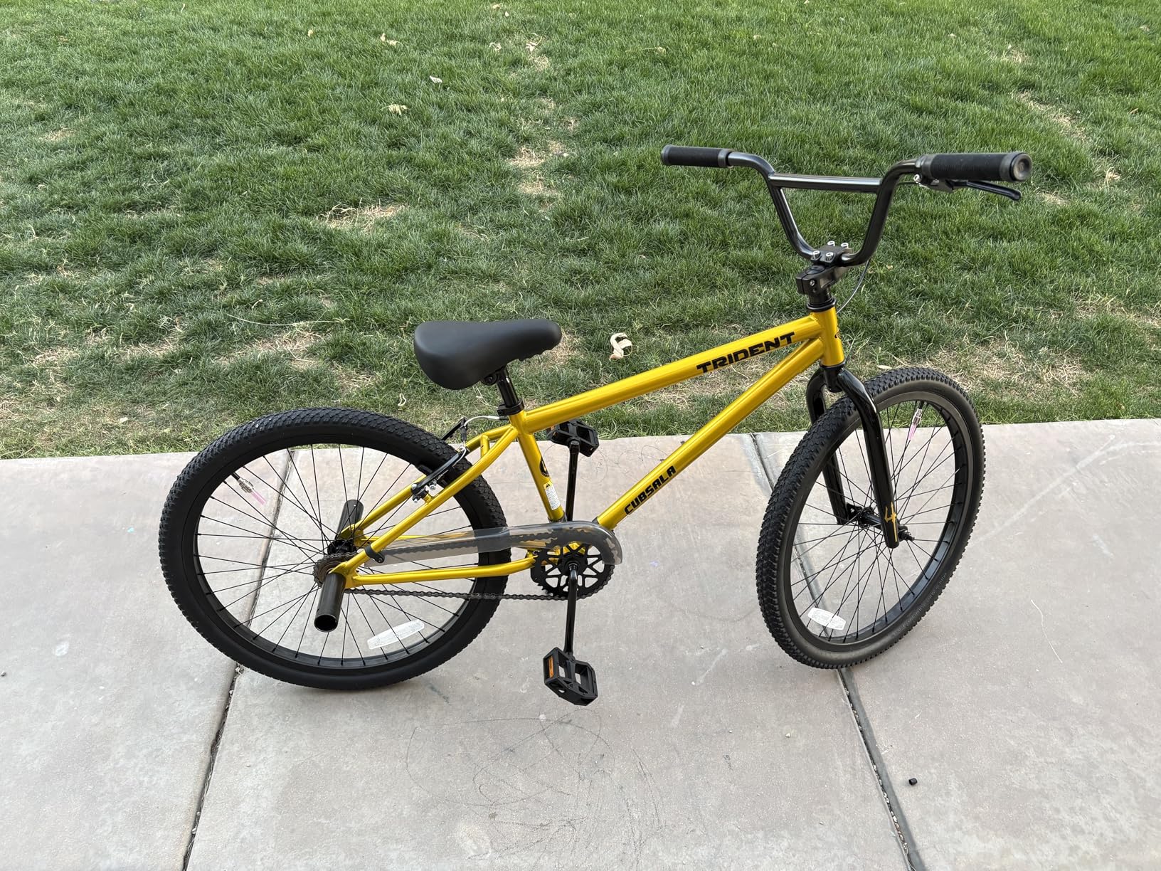 cubsala 20 24 26 Inch BMX Race Bike Trident Bicycles Beginner-Level to Advanced Riders with 2 Pegs customer photo 2