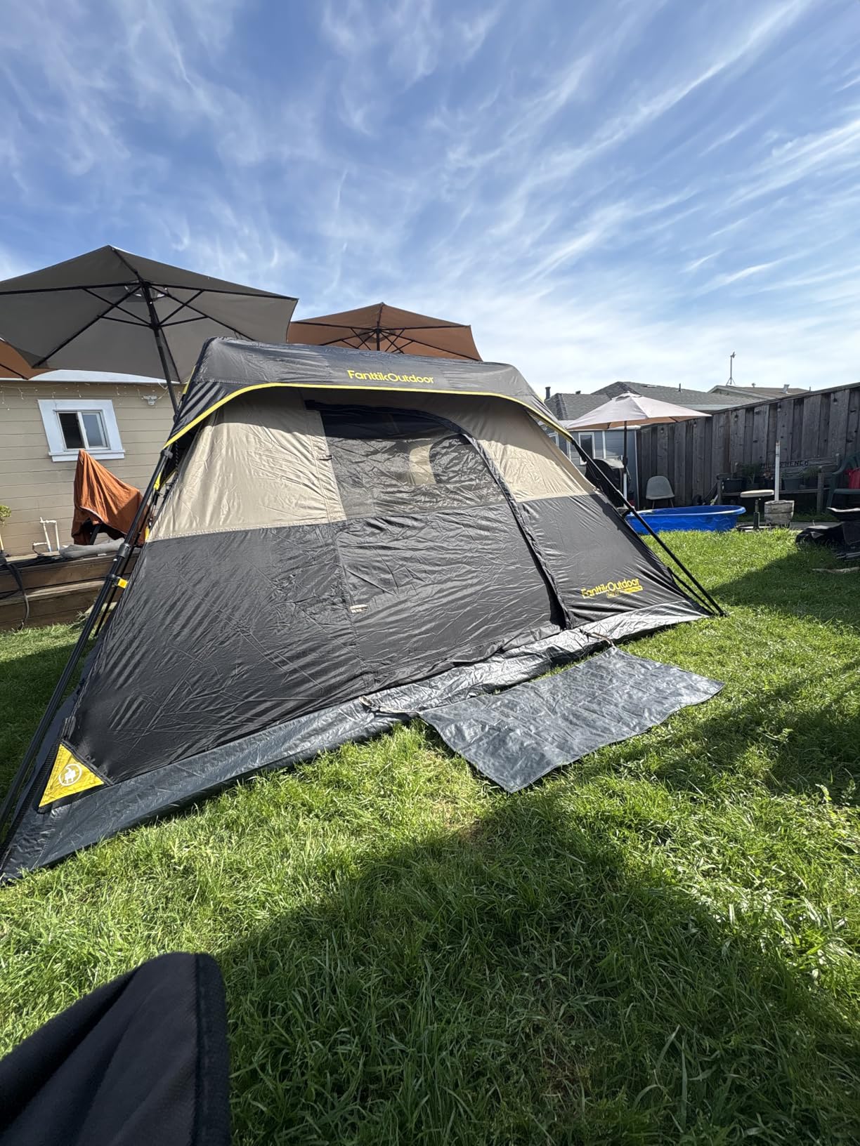 FanttikOutdoor Instant Cabin Tent 6 Person 60s Setup customer photo 2