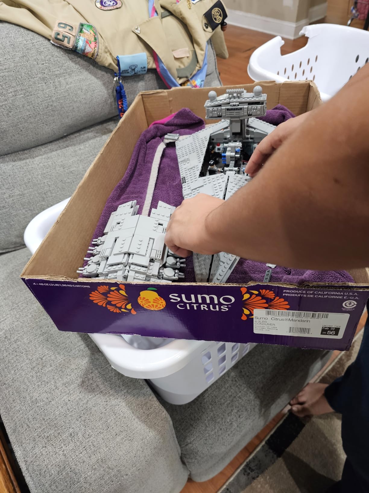 LEGO Star Wars Imperial Star Destroyer Building Toy - Build & Display Set for Boys & Girls, Ages 10+ - Gift for Birthdays - Star Wars Darth Vader & 6 Minifigure Toys - 75394 customer photo 1