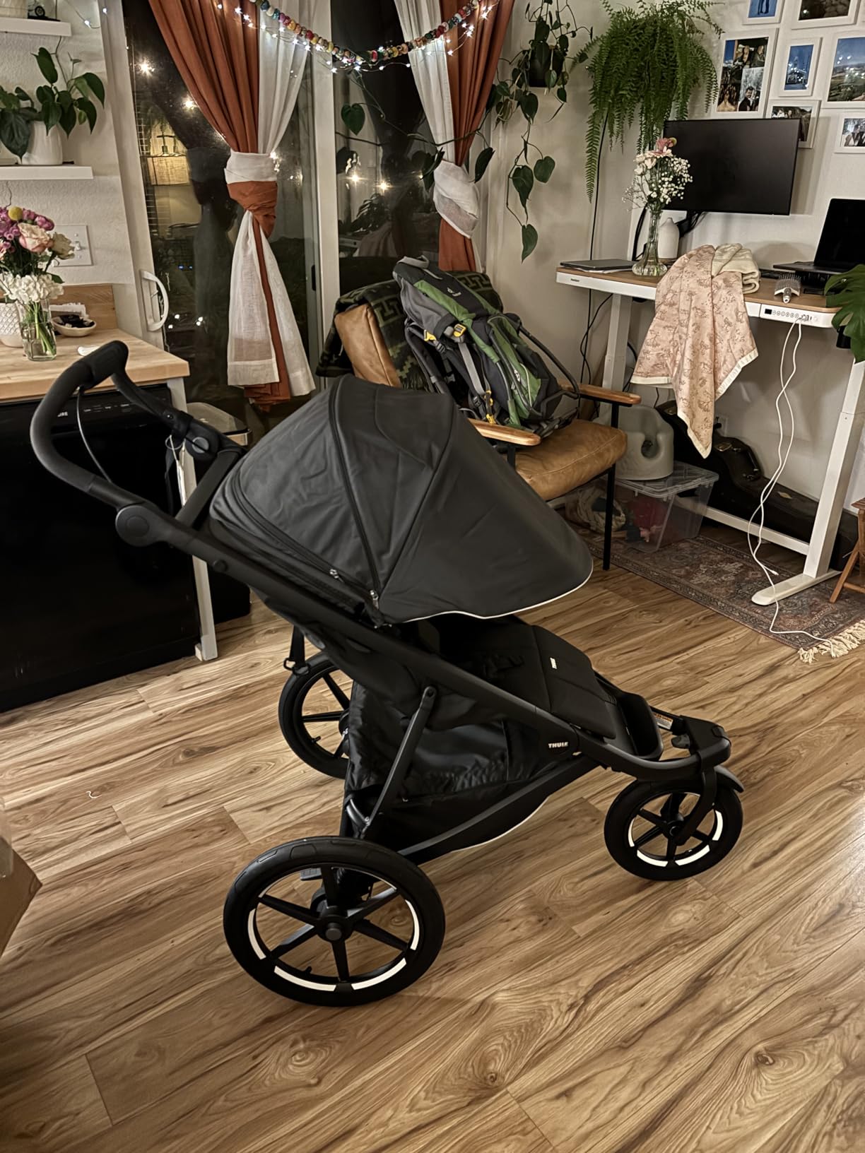 Thule Urban Glide 3 Single Child All-Terrain Stroller, Full-Suspension System, Air-Filled Tires customer photo 1