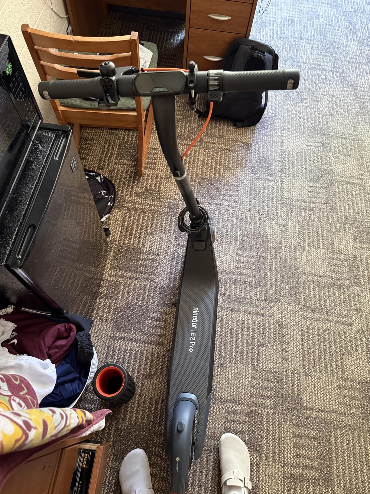 Segway Ninebot E2 Plus II/E2 Pro/E3 Pro Electric Scooter, 15.5-20 MPH, Long Range, Dual Elastomer Suspension, Foldable Adult Scooter, UL 2272 & 2271 Certified customer photo 1