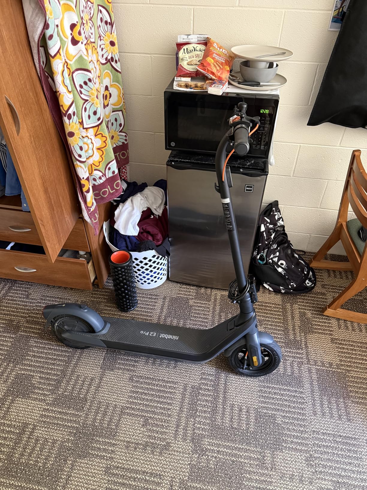 Segway Ninebot E2 Plus II/E2 Pro/E3 Pro Electric Scooter, 15.5-20 MPH, Long Range, Dual Elastomer Suspension, Foldable Adult Scooter, UL 2272 & 2271 Certified customer photo 2