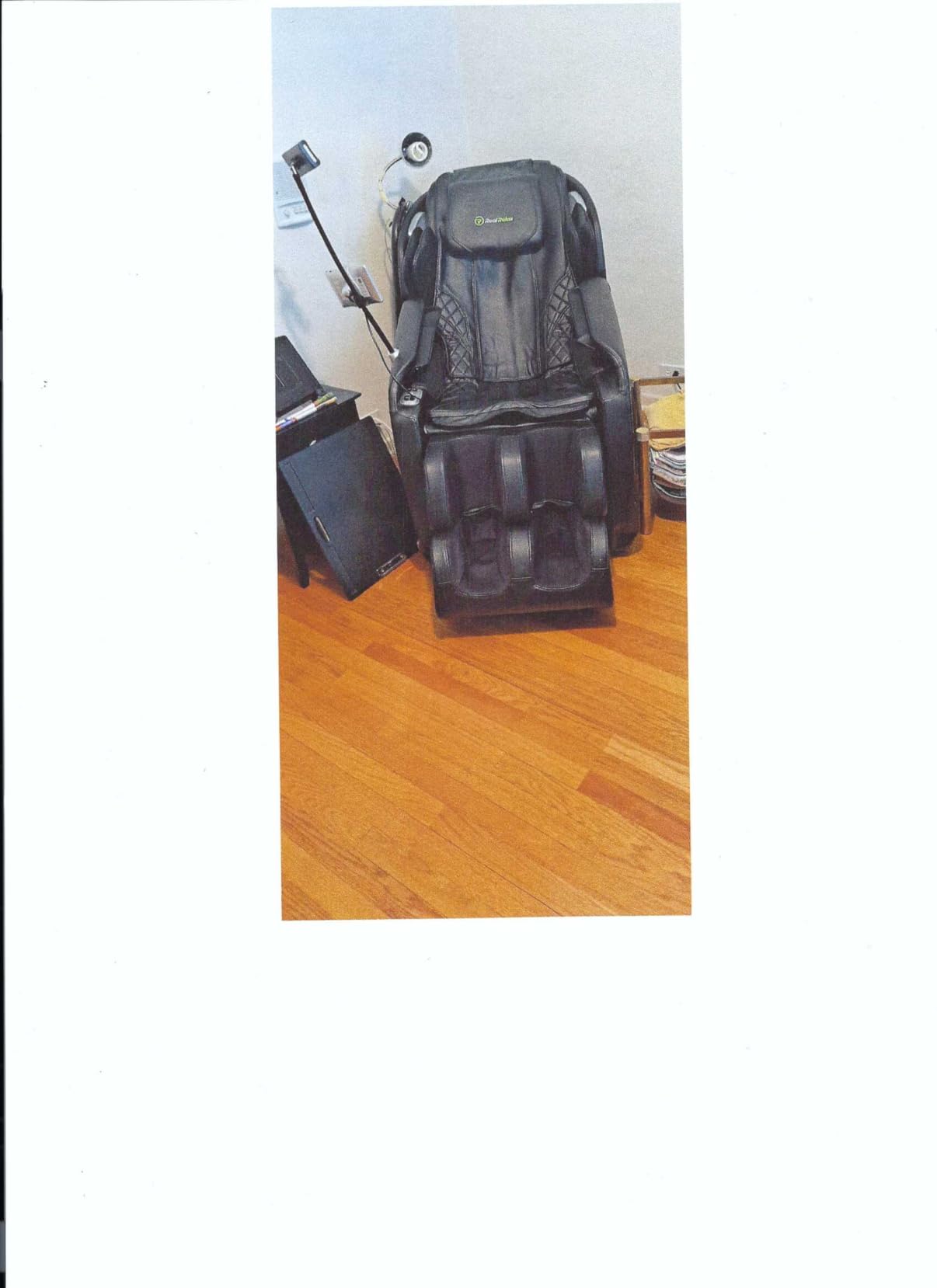 Real Relax Massage Chair Full Body with Unique Phone Controller, Zero Gravity 3D SL-Track Recliner with APP Control, Child Lock, Pause Button, Favor-06 customer photo 1