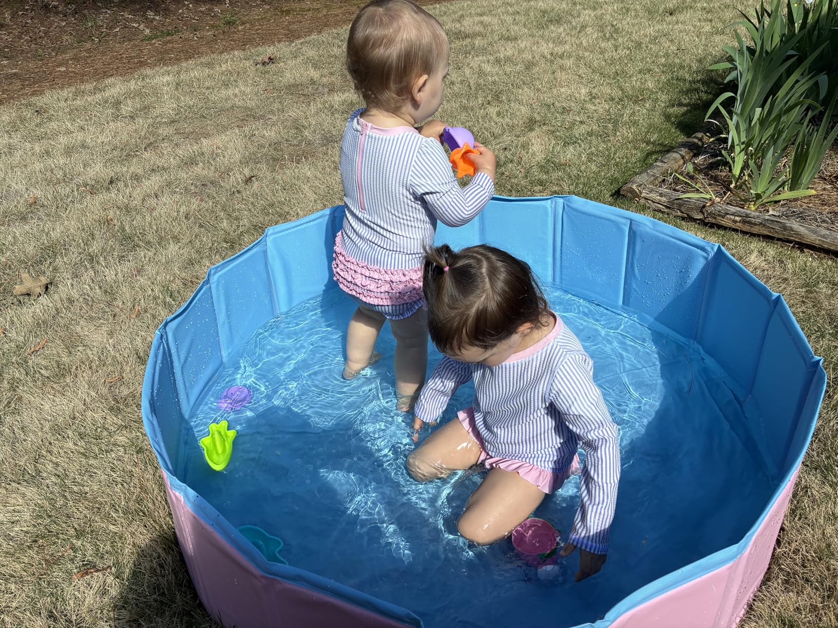 CACSPS Foldable Dog Pool, 32
