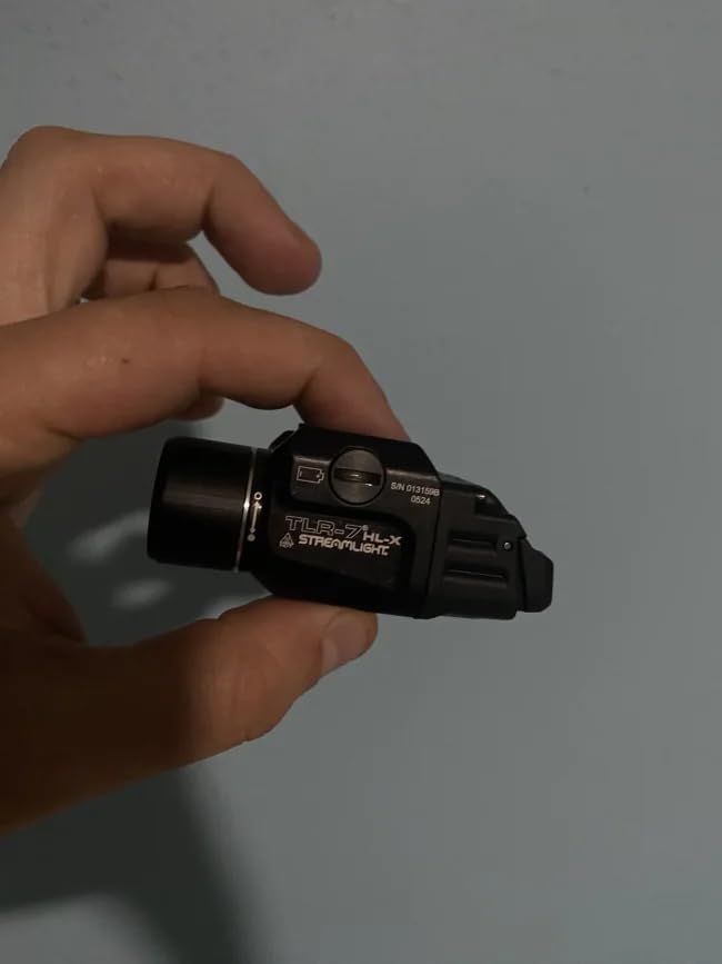 Streamlight 69458 TLR-7 HL-X USB 1000-Lumen 22000-Candela Rechargeable Rail Mounted Weapon Light with Interchangeable High & Low Switches and Key Kit, Black customer photo 1