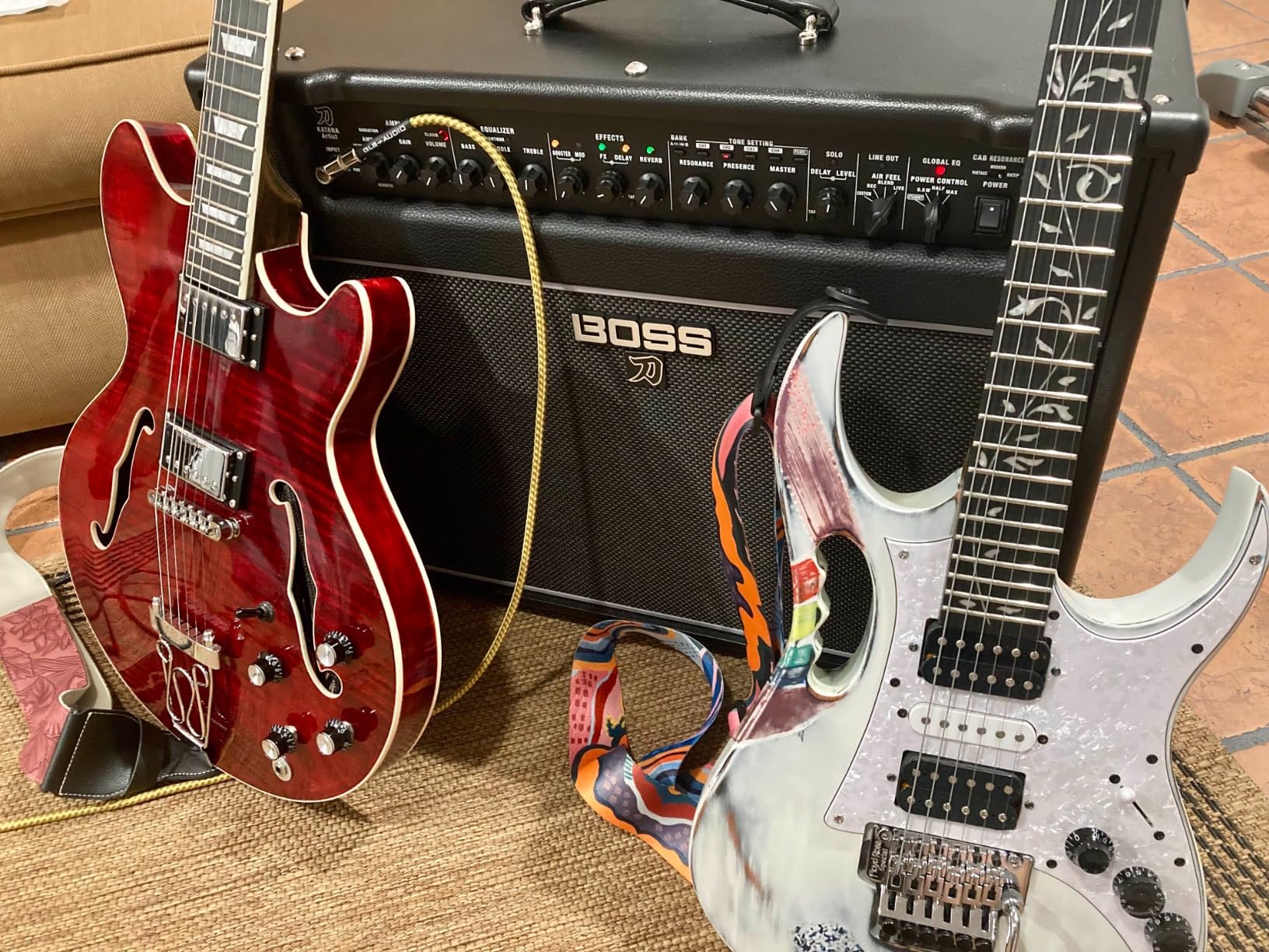 BOSS Katana Artist Gen 3 Guitar Amplifier | Flagship 100-Watt Combo Amp | 12-Inch Waza Speaker | Evolved Tube Logic Sound customer photo 1