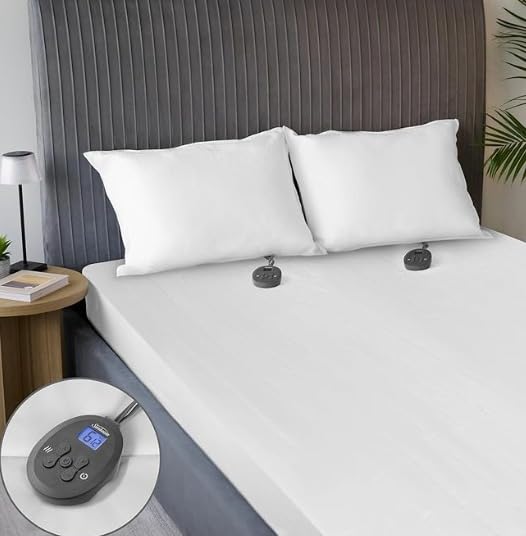 Sunbeam Electric Restful Quilted Heated Mattress Pad King 80