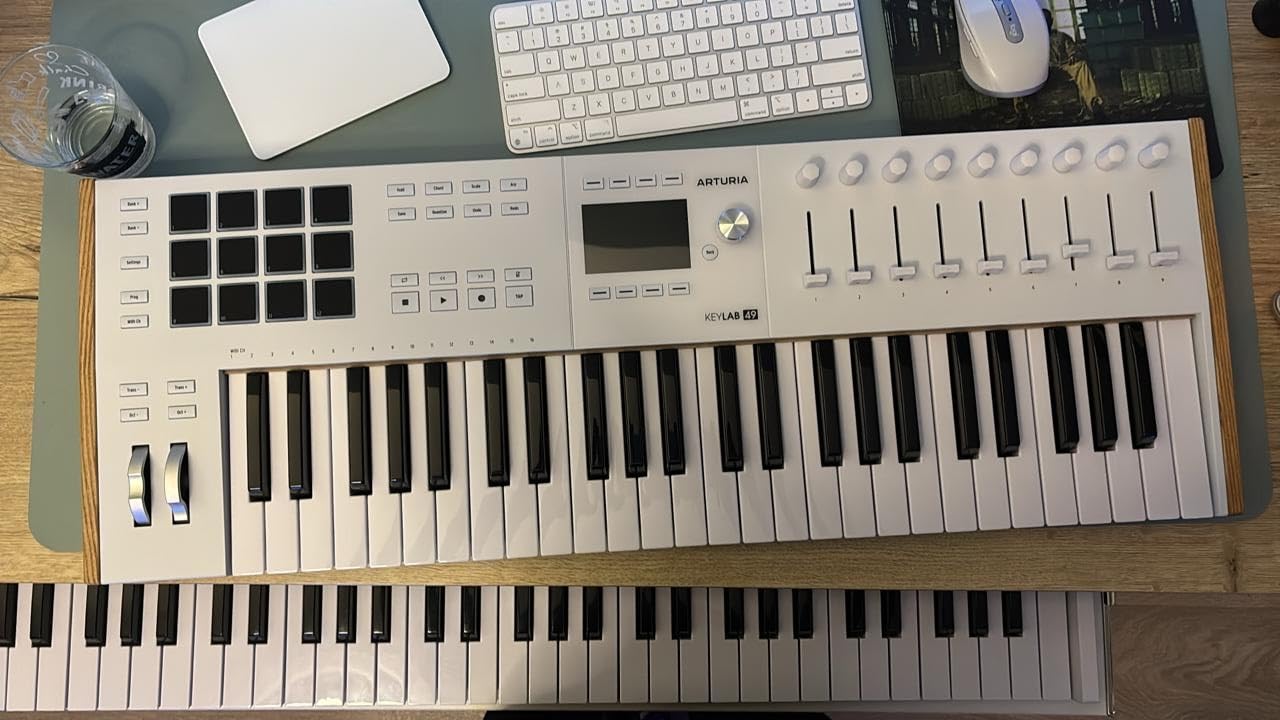 Arturia KeyLab 49 mk3 White - 49 Key USB MIDI Keyboard Controller with Analog Lab Pro Software Included customer photo 2