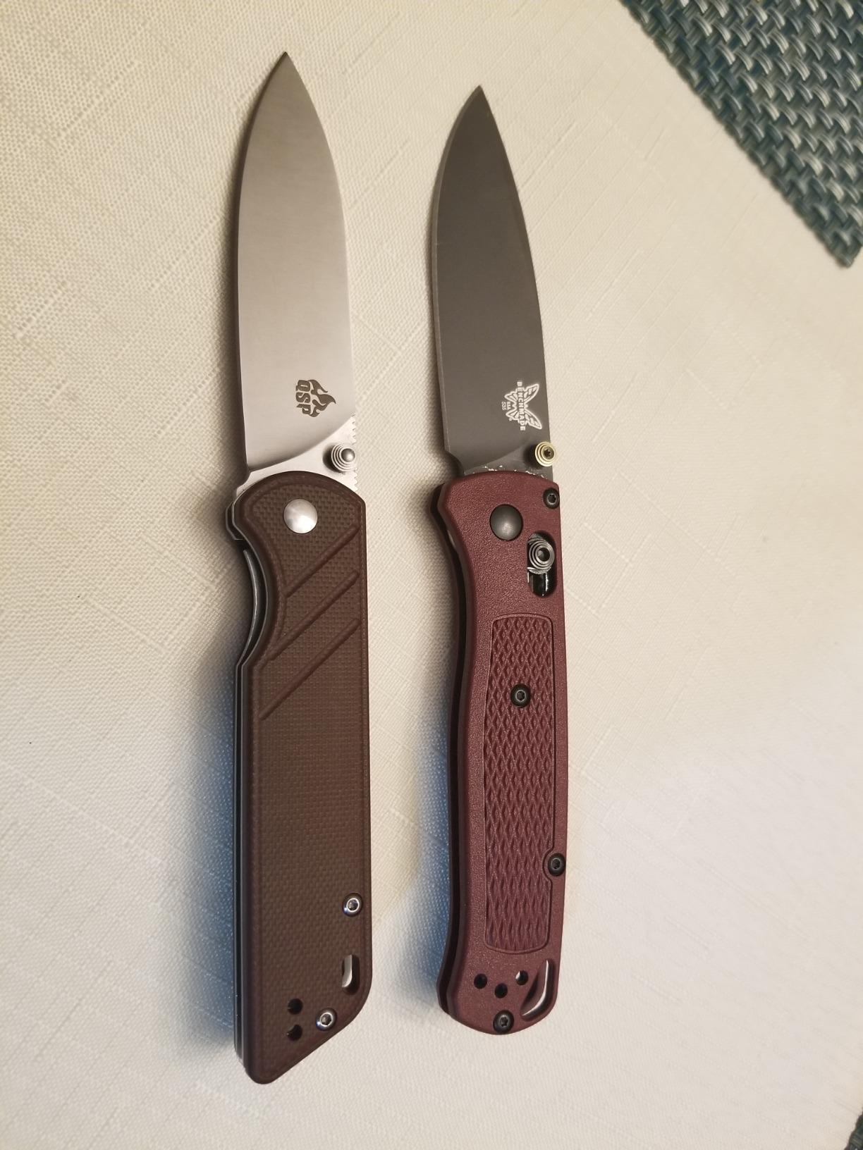 Benchmade Bugout Outdoor EDC Folding Knife, Slim, Lightweight, Plain Edge, Drop-Point Blade, CPM-S30V Stainless Steel customer photo 1
