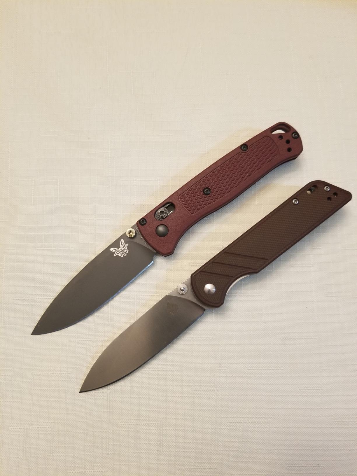 Benchmade Bugout Outdoor EDC Folding Knife, Slim, Lightweight, Plain Edge, Drop-Point Blade, CPM-S30V Stainless Steel customer photo 2