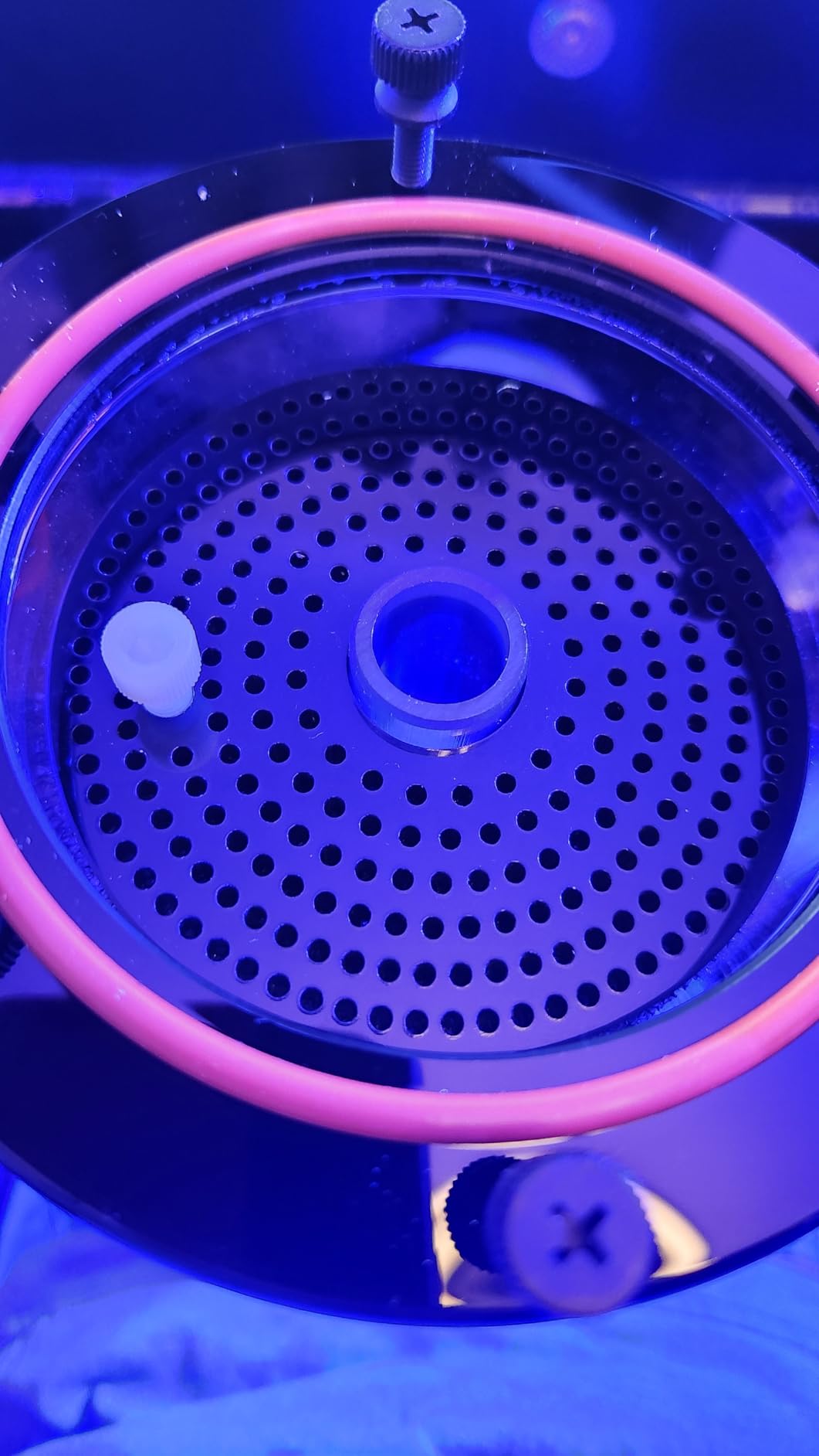 AquaReady Fluidized Up Flow Media Reactor FR-1E Freshwater and Saltwater Aquarium Reactor Filtration, Great for Carbon, GFO, Biopellets, and More customer photo 2