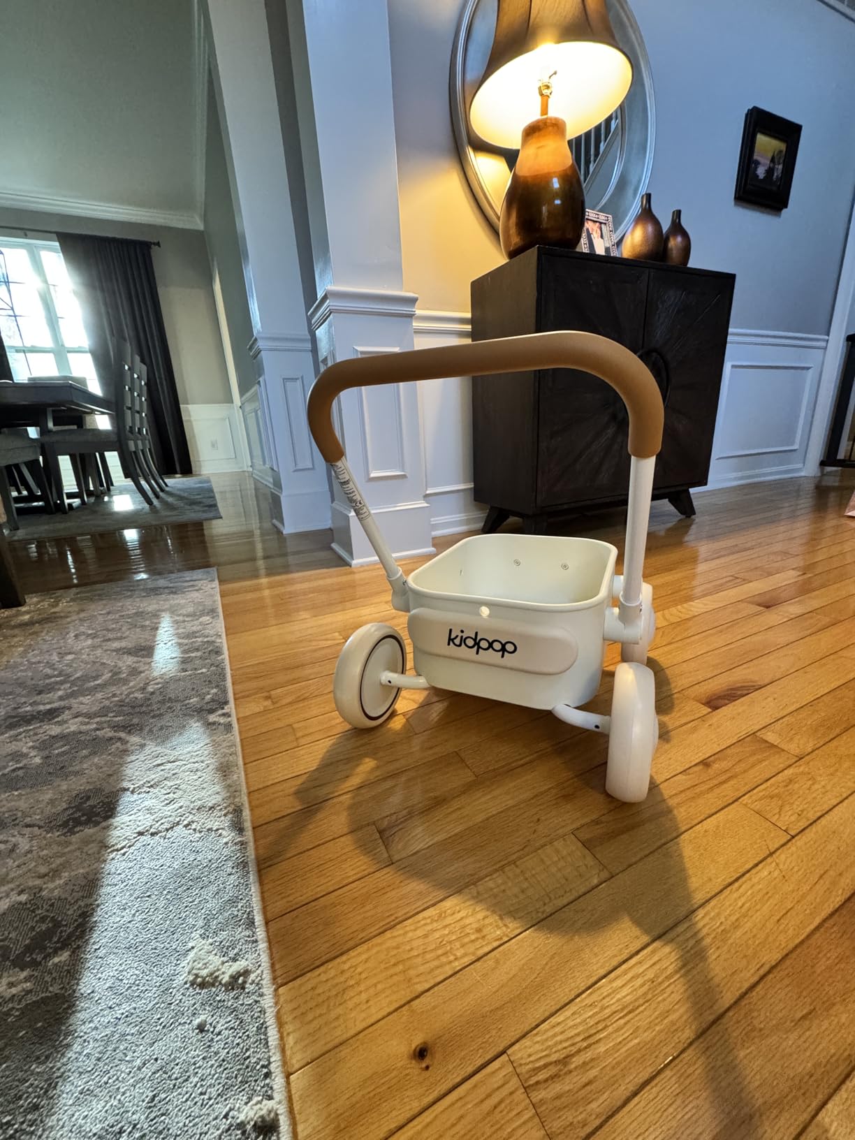 PULA Baby Push Walker with Wheels Toddler Wagon for First Learner Baby Toys 6-12 Months, 1 Year Old Birthday Gifts, Indoors and Outdoors (Green) customer photo 2