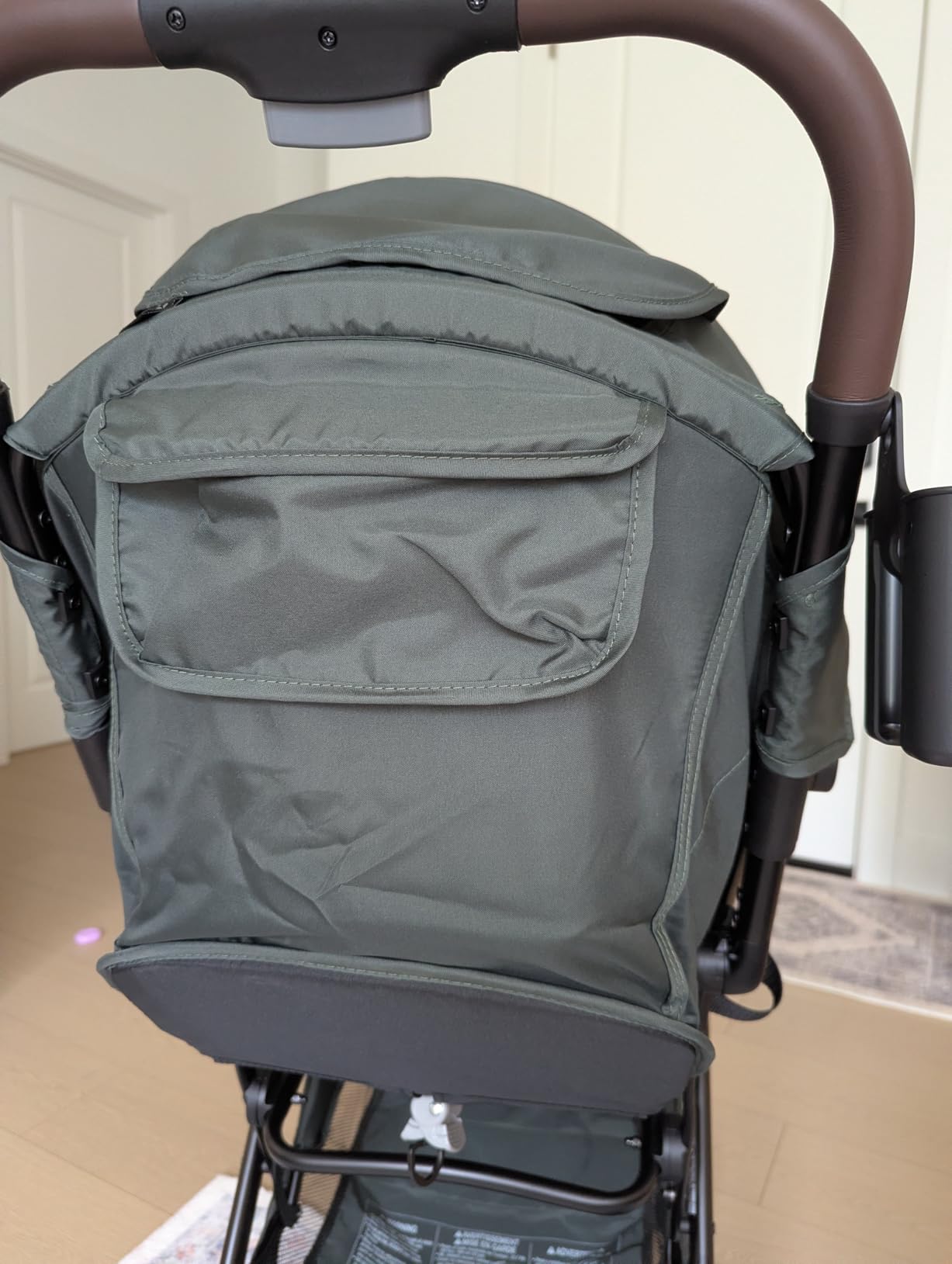 Ingenuity 3Dquickclose CS+ Compact Fold Stroller - Lightweight Stroller with Oversized Canopy, Extra-Large Storage and Compact Fold, Forest customer photo 1