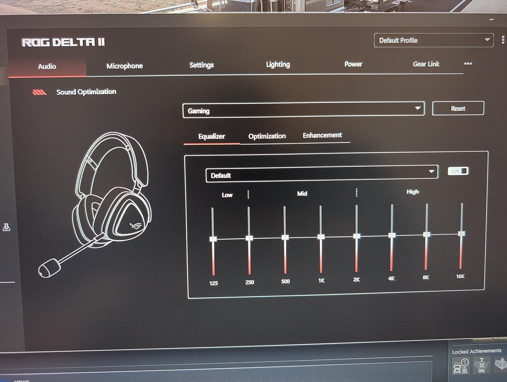 ASUS ROG Delta II Wireless Gaming Headset with Detachable Mic, Tri-Mode (BT, 2.4GHz, 3.5mm), 50mm Titanium-Plated Drivers, 110Hr Battery, Lightweight, for PC, PS5, PS4, Xbox, Switch, Mobile customer photo 2