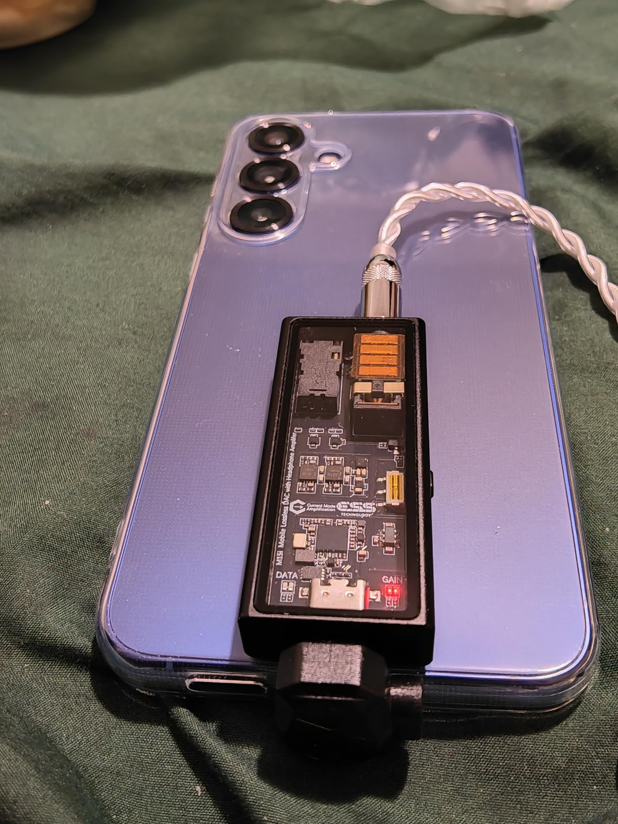 FiiO KA15 Portable DAC and Headphone Amplifier (Black) customer photo 2