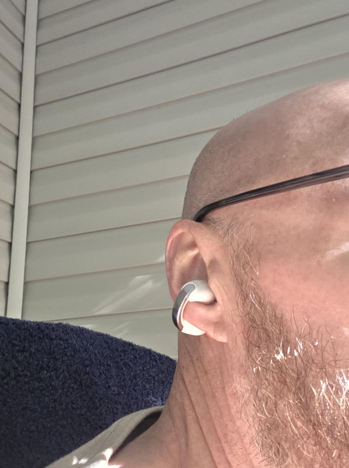 JVC Nearphones Open Ear True Wireless Headphones - Open Ear Earbuds - Bluetooth 5.3-24H Playback - IPX4 Water Resistant - Built-in Mic - Awareness & Comfort - Ear Clip Earbuds - HANP1T customer photo 1