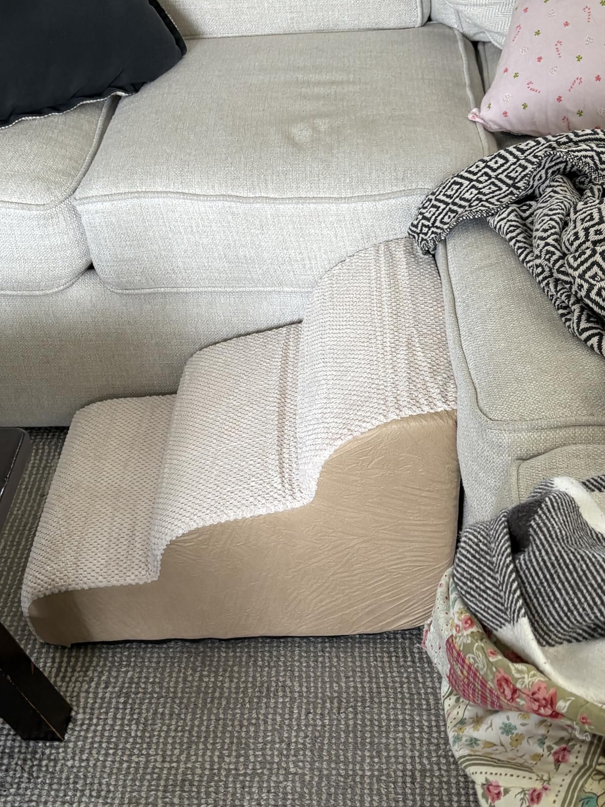 COZY KISS Wide Dog Stairs 19.7