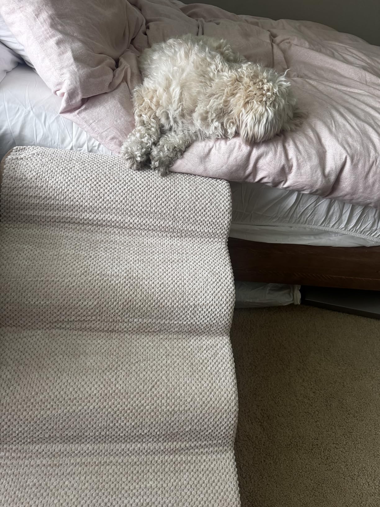 COZY KISS Wide Dog Stairs 19.7