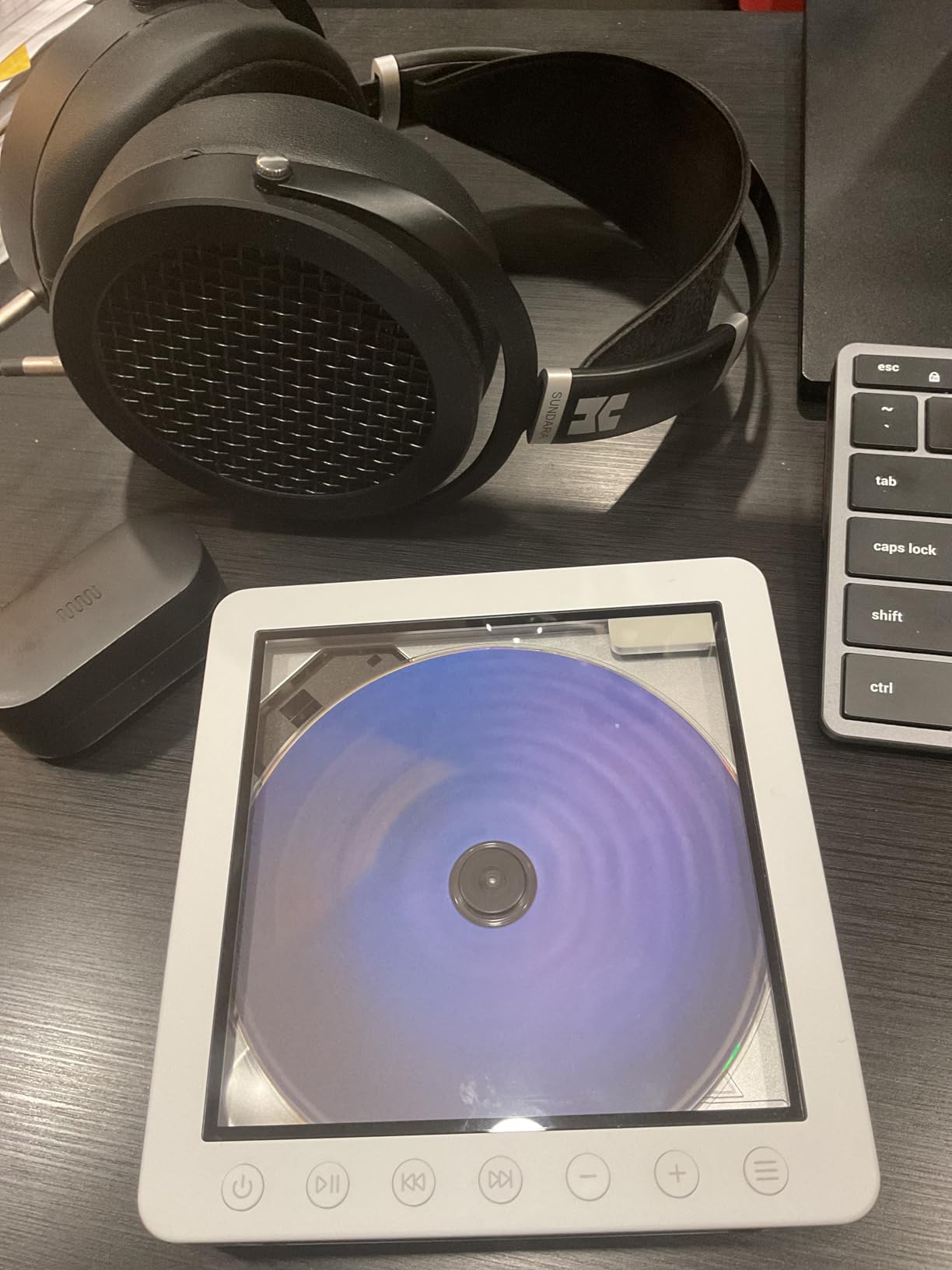 FiiO DM13 Multifunctional Portable Stereo CD Player with Long-Lasting Battery, Supports USB Ripping, Optical/coaxial/3.5mm/4.4mm outputs (Skylight Bluetooth) customer photo 1