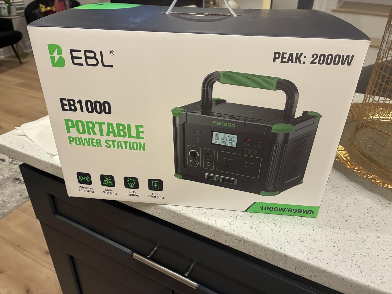 GRECELL Portable Power Station 330W (Peak 600W), GRECELL 288Wh Solar Generator with 60W USB-C PD, 5W Wireless 110V Pure Sine Wave AC Outlet, Lightweight Backup Battery for Camping, Travel, RVs customer photo 1